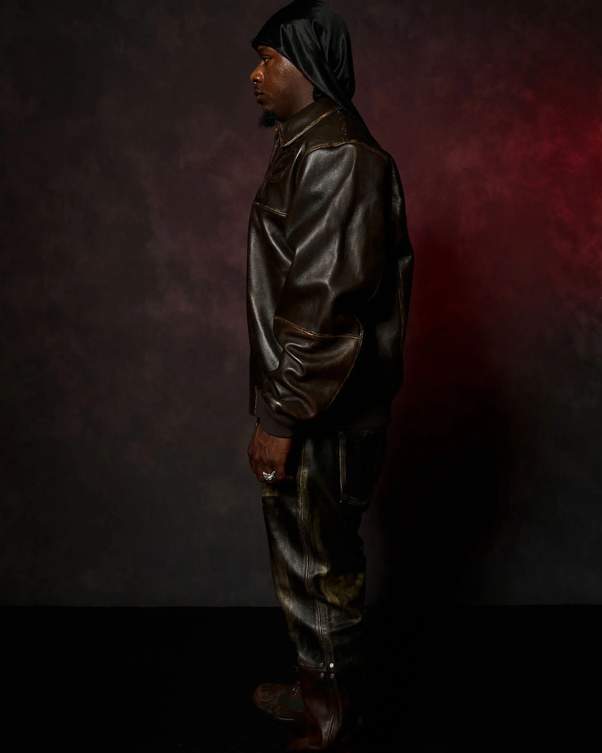 Two Tone Pelle Pelle Jacket - Image 7