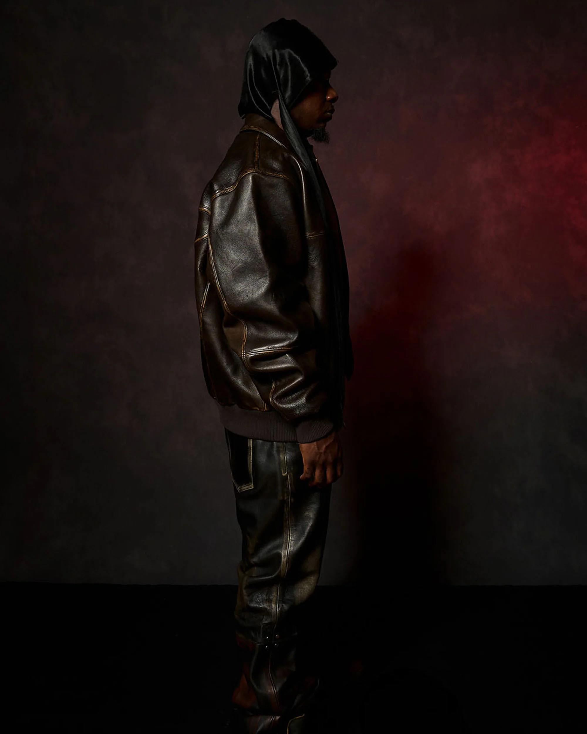 Two Tone Pelle Pelle Jacket - Image 8