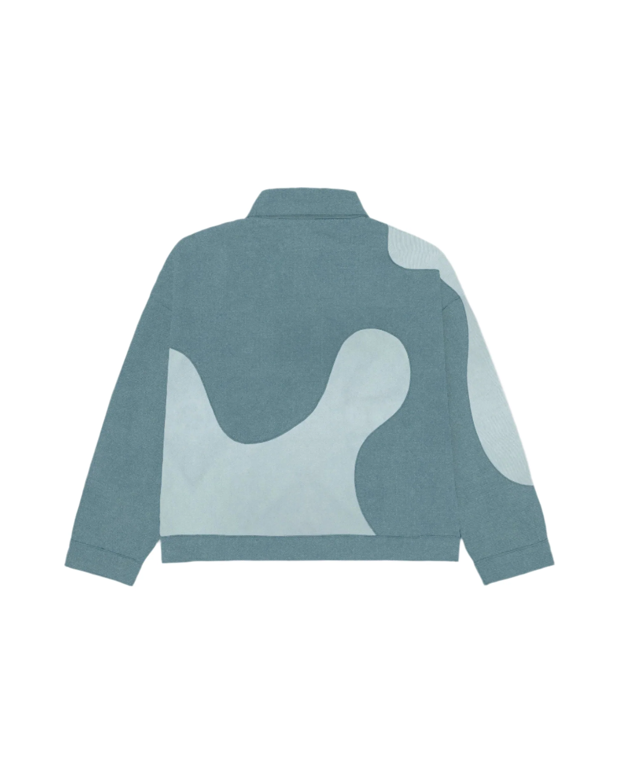 TWO-TONE WAVE WORK JACKET - Image 2