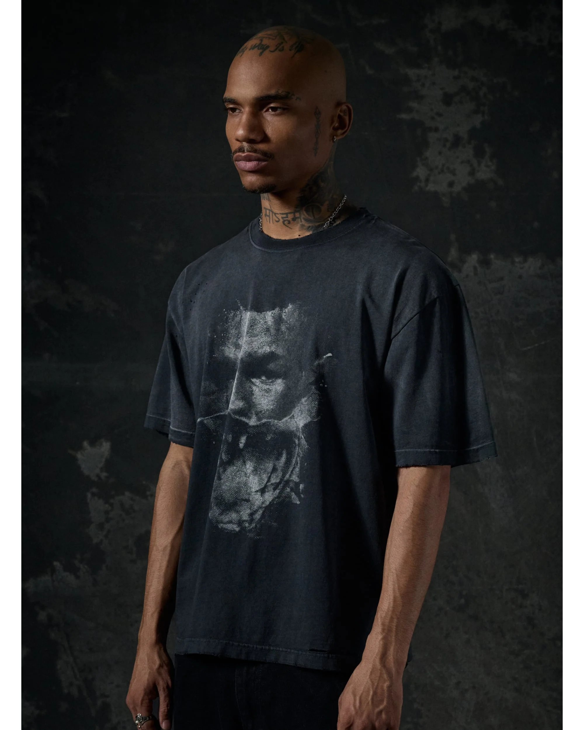 Tyson Tee - Vintage Black - Image 4