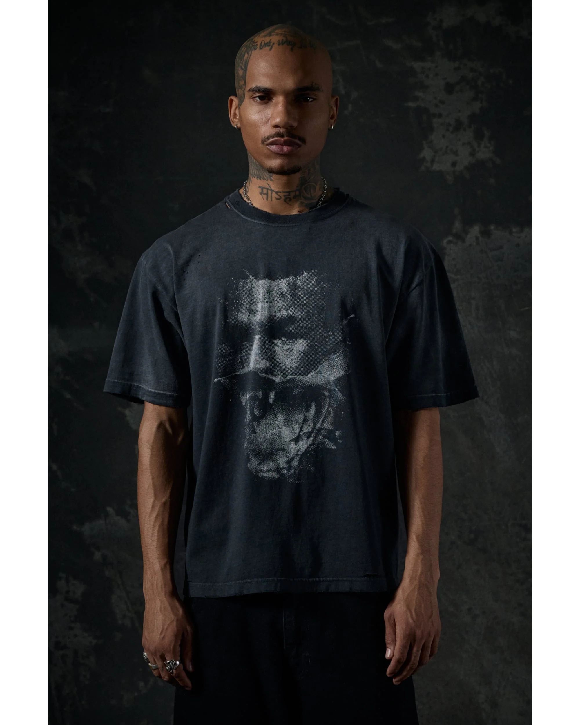 Tyson Tee - Vintage Black - Image 5