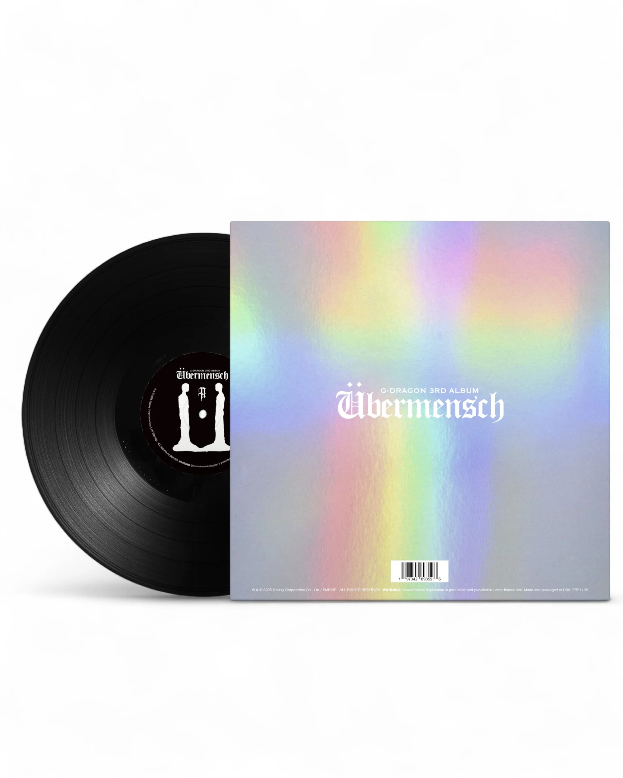 Übermensch (DIE-CUT MIRRORBOARD VINYL) - Image 2