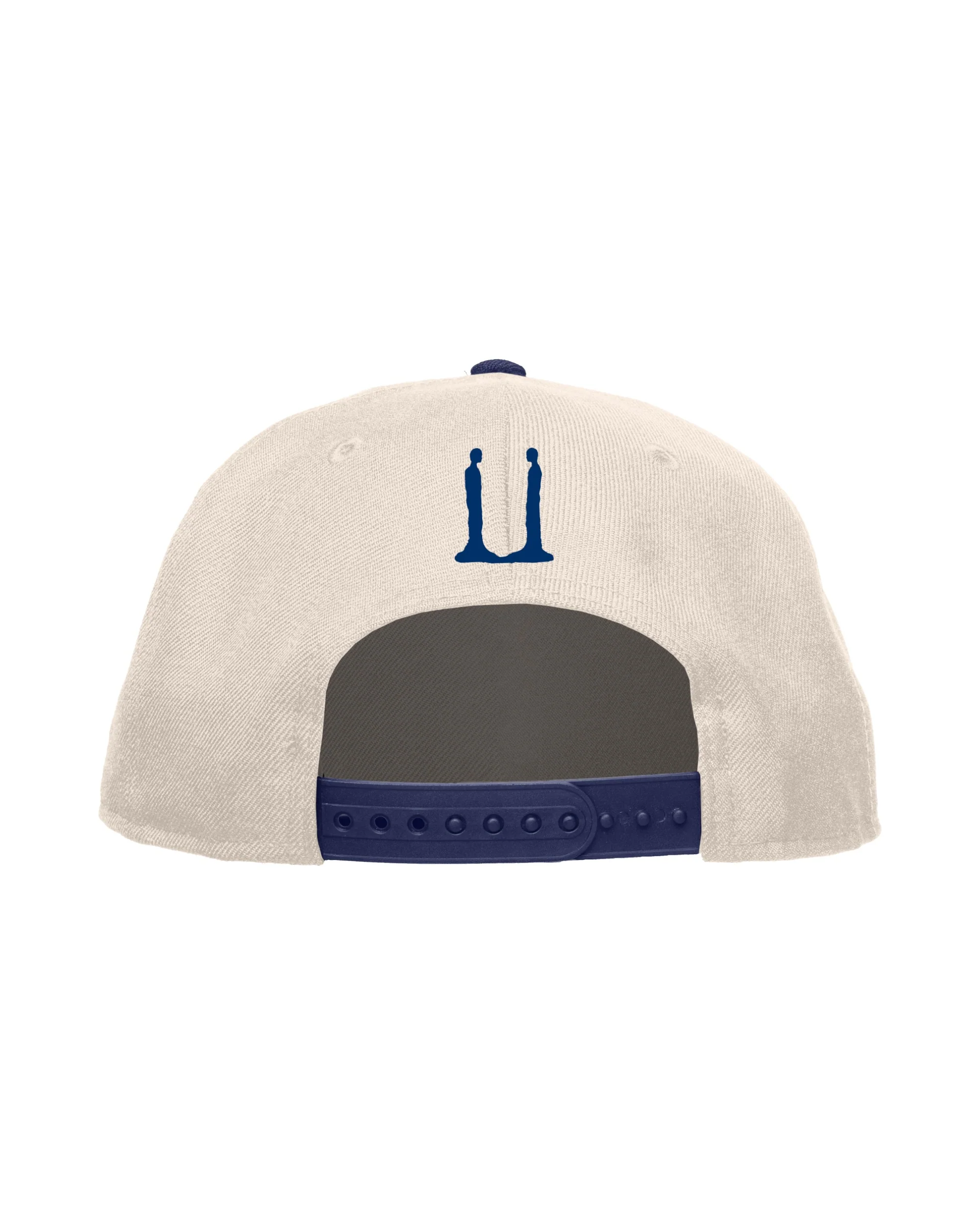 Übermensch Unstructured Snapback Hat (Natural/Navy) - Image 2