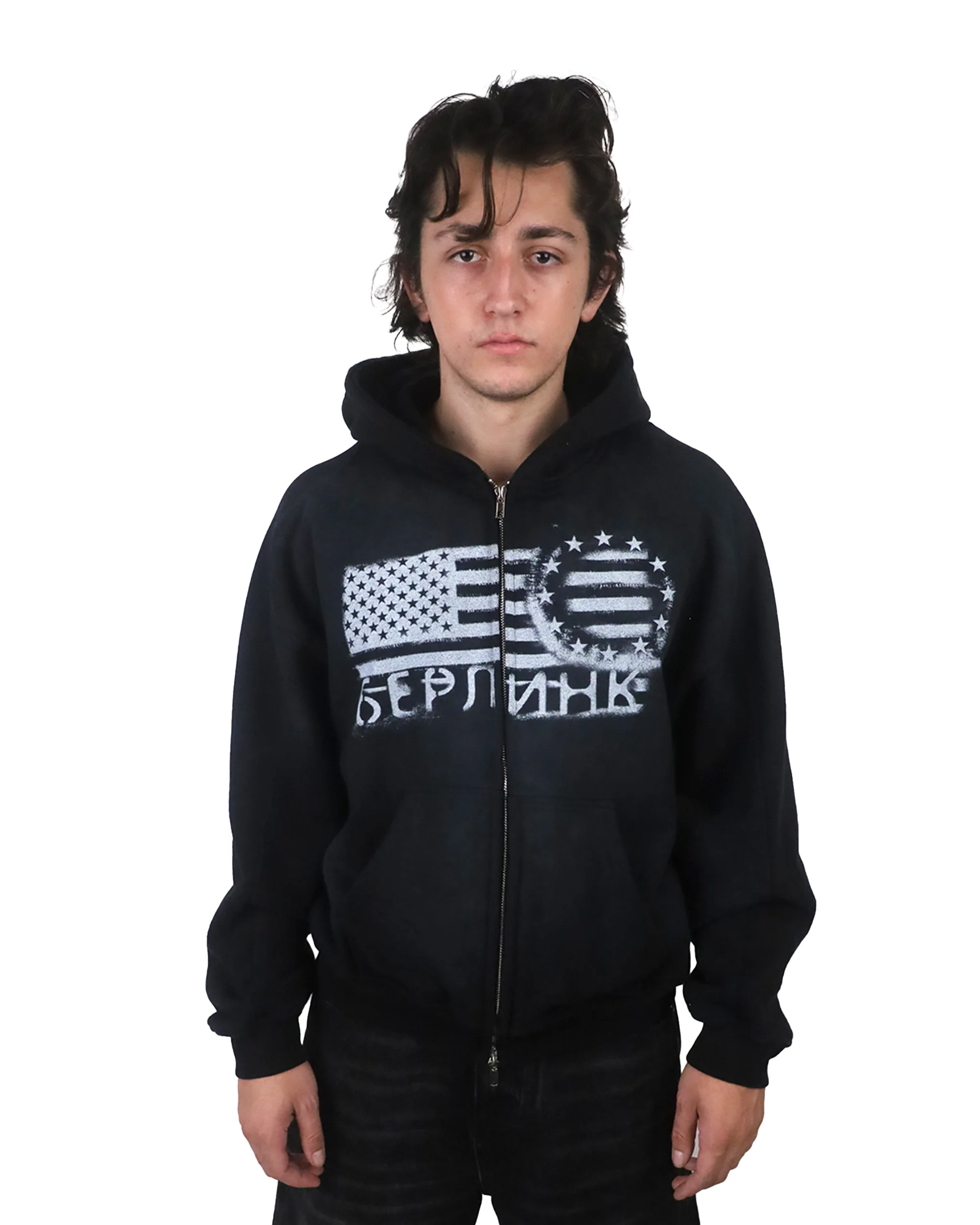 "UNITY" zip up hoodie - Image 2