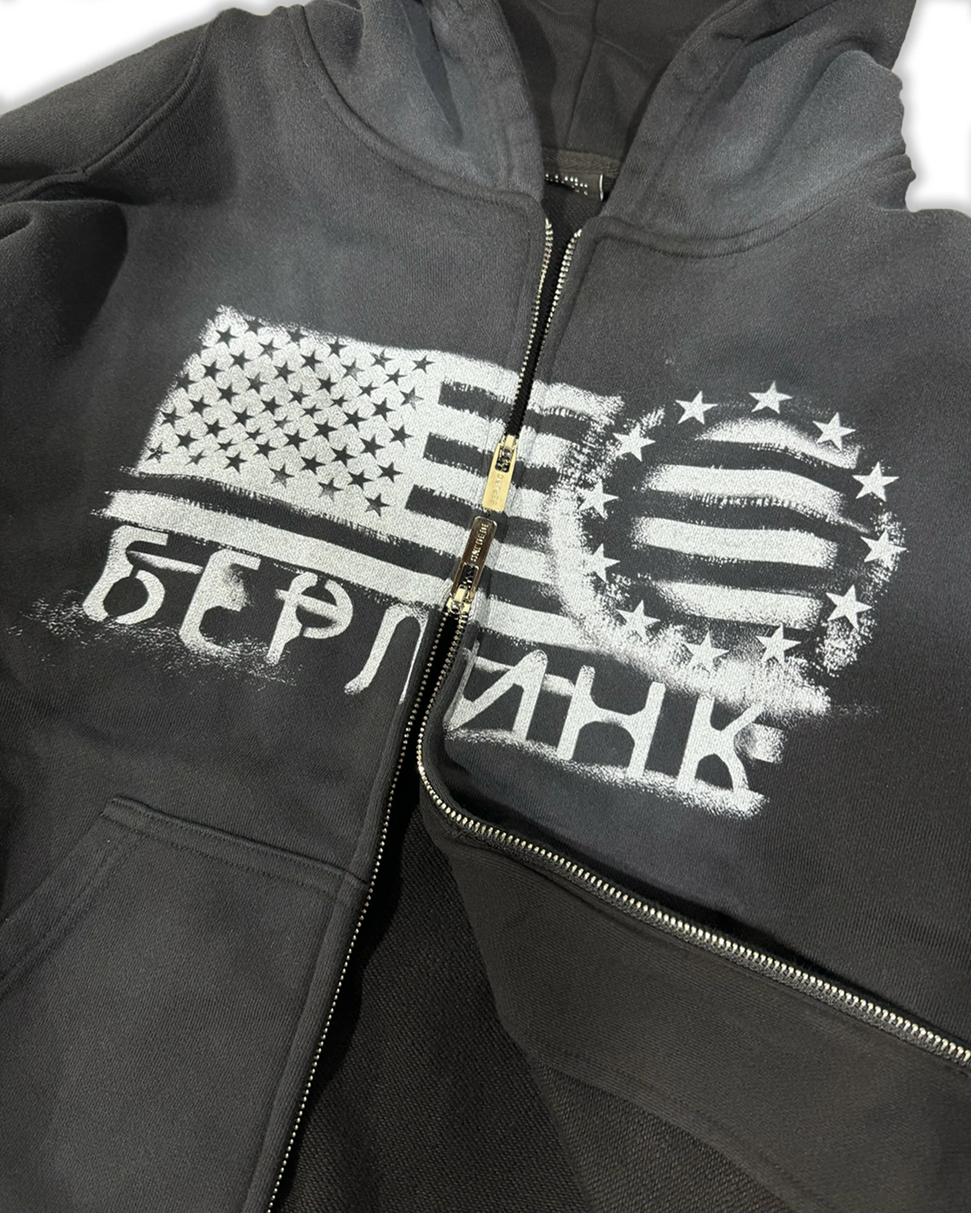 "UNITY" zip up hoodie - Image 8