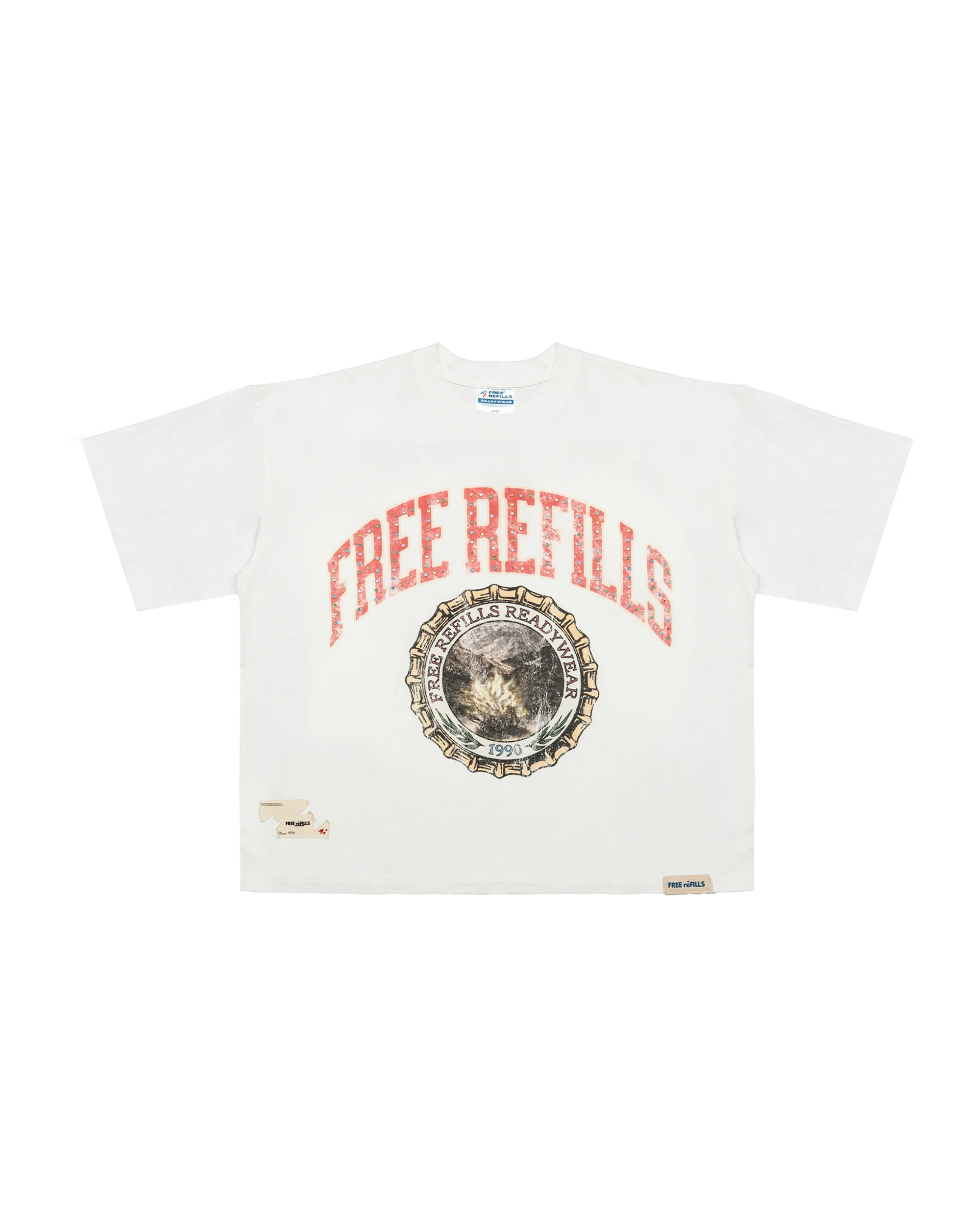 University Tee - Vintage White