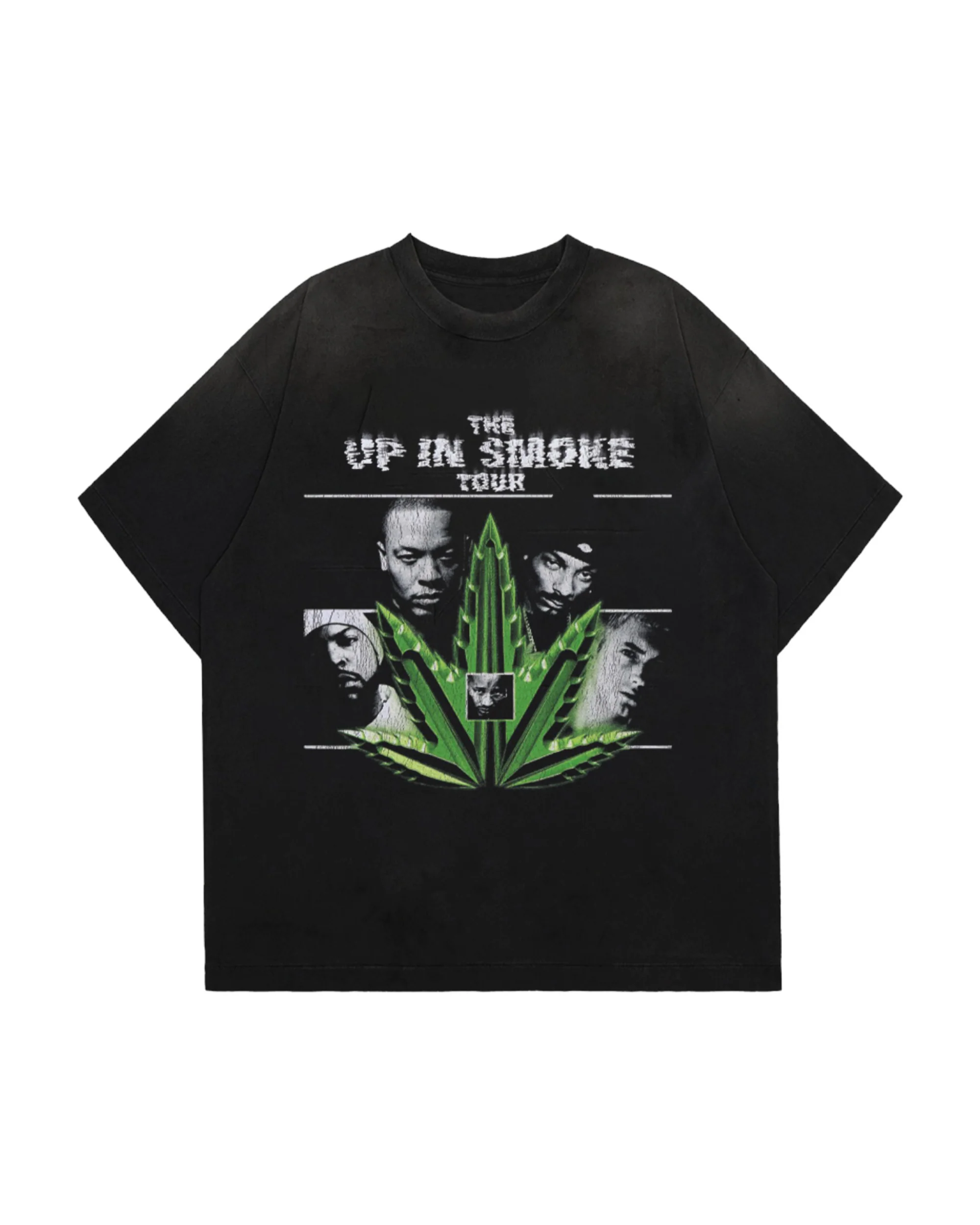 Up In Smoke Tour Tee - Black - Image 2
