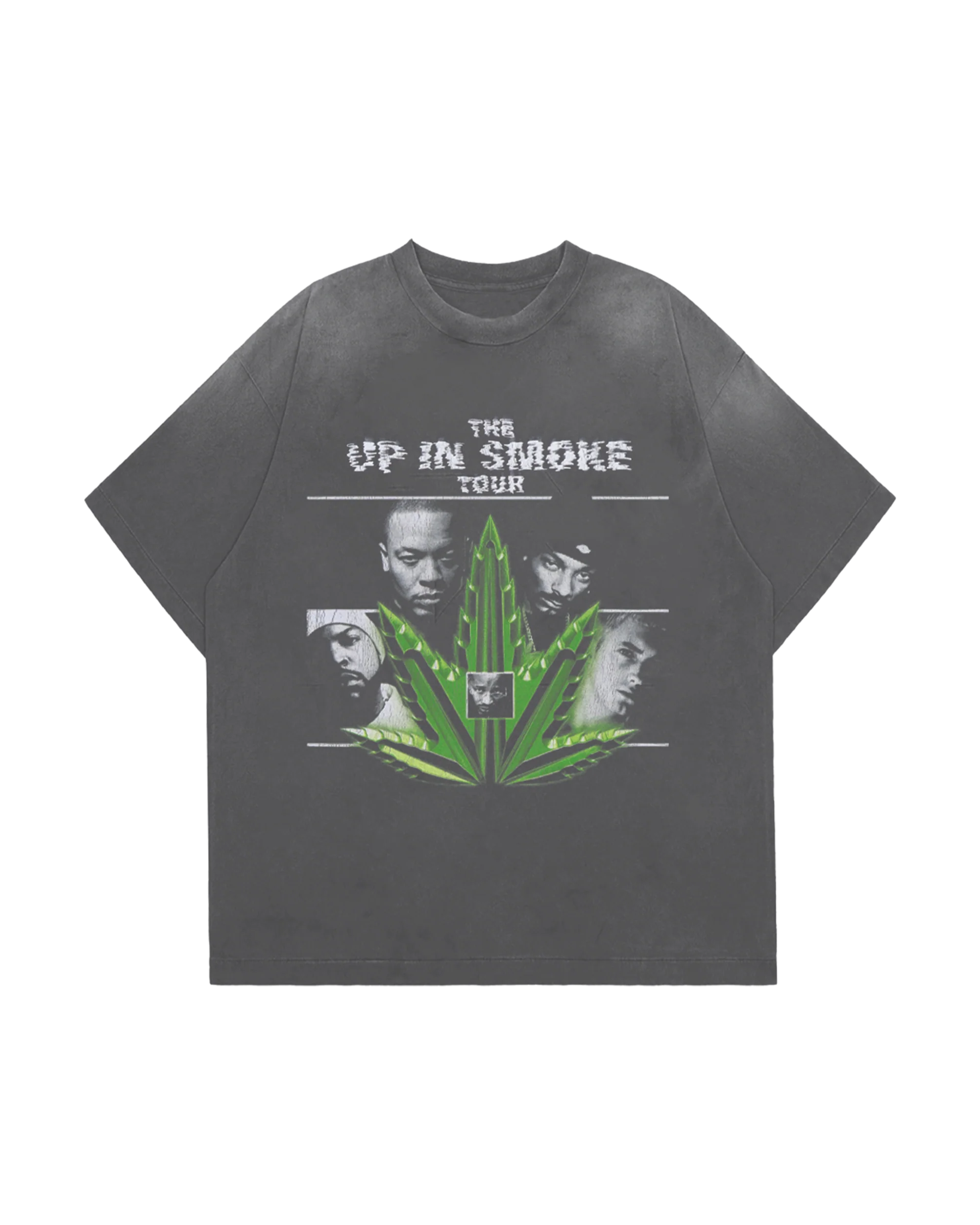 Up In Smoke Tour Tee - Grey