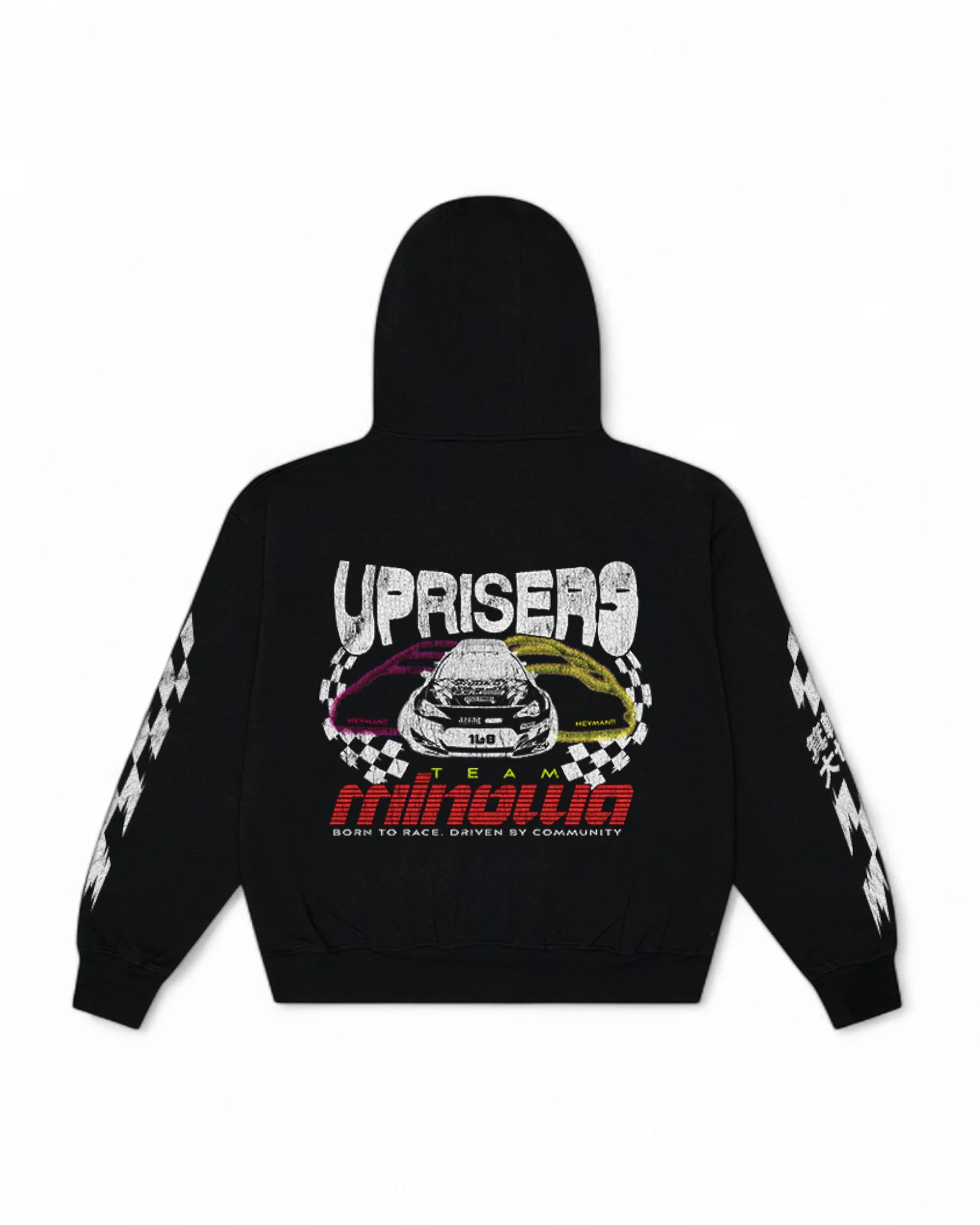 UPRISERS x Minowa Full Zip Hoodie - Image 2