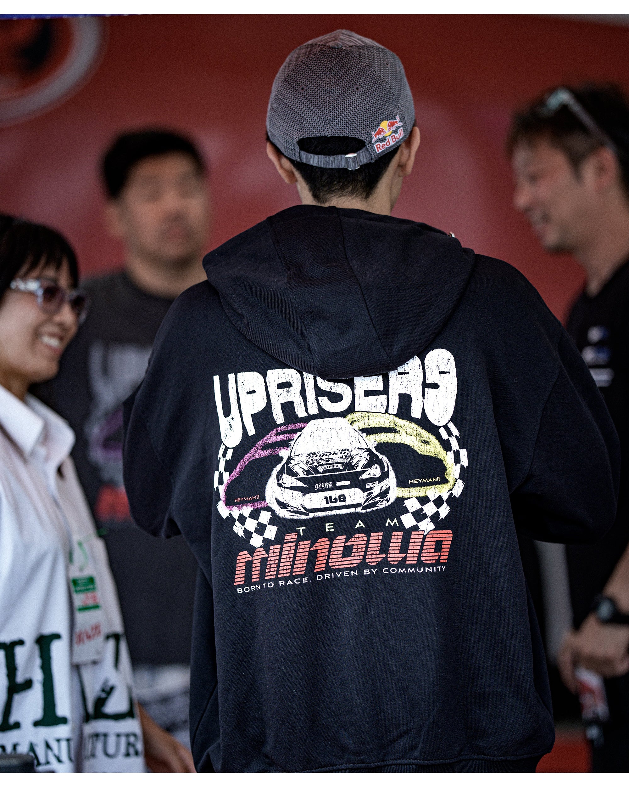UPRISERS x Minowa Full Zip Hoodie - Image 4