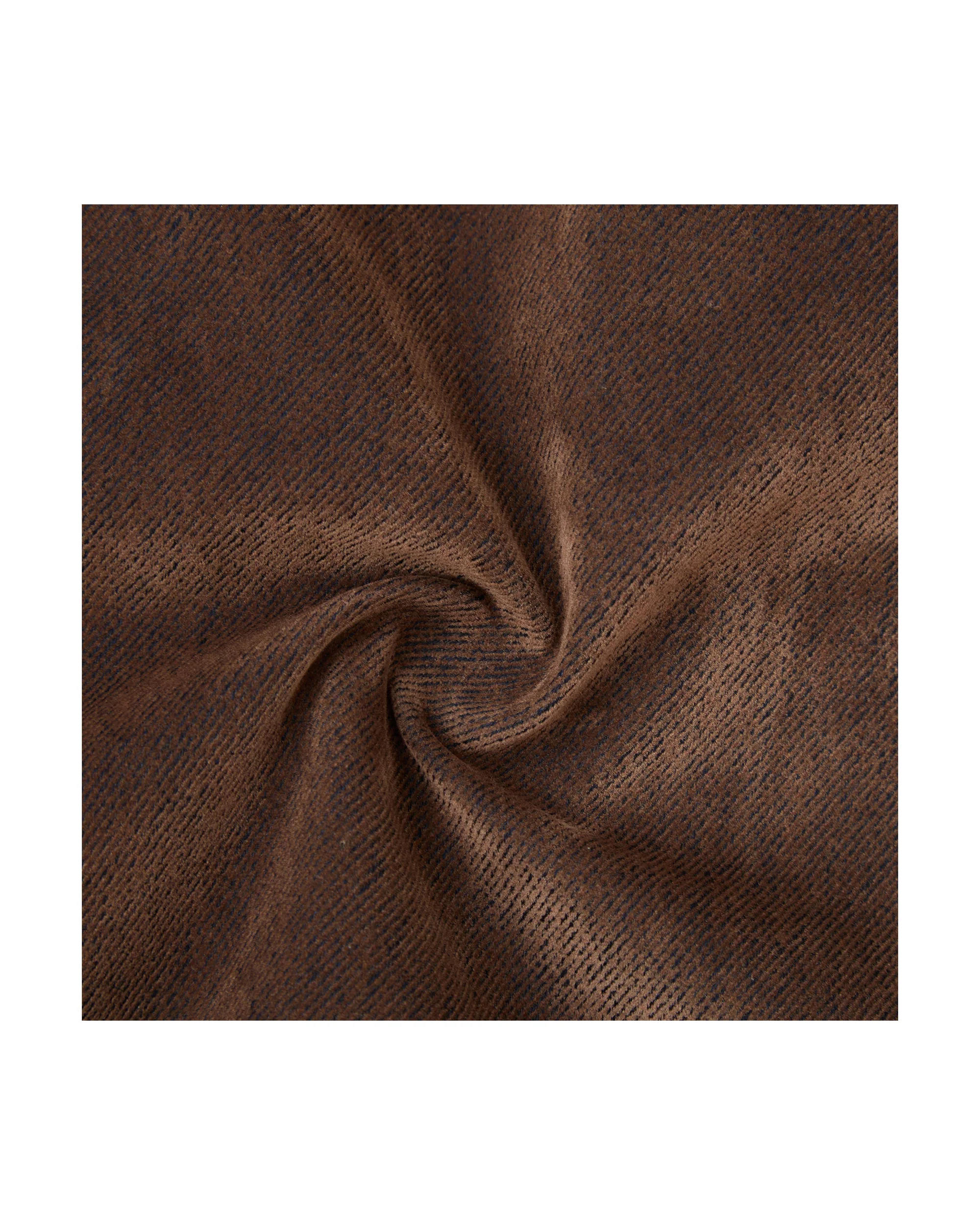 Upscale Velour Jacket - Brown - Image 12