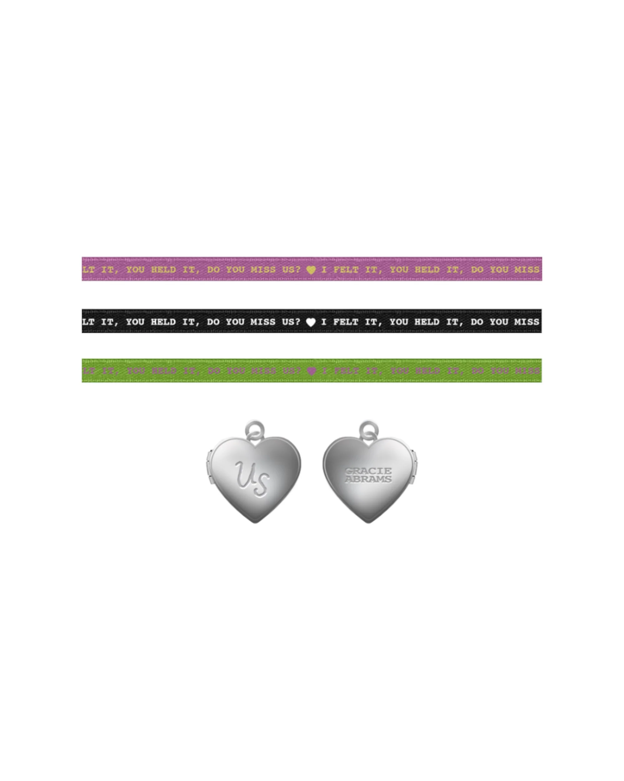 US Interchangeable Ribbon Locket
