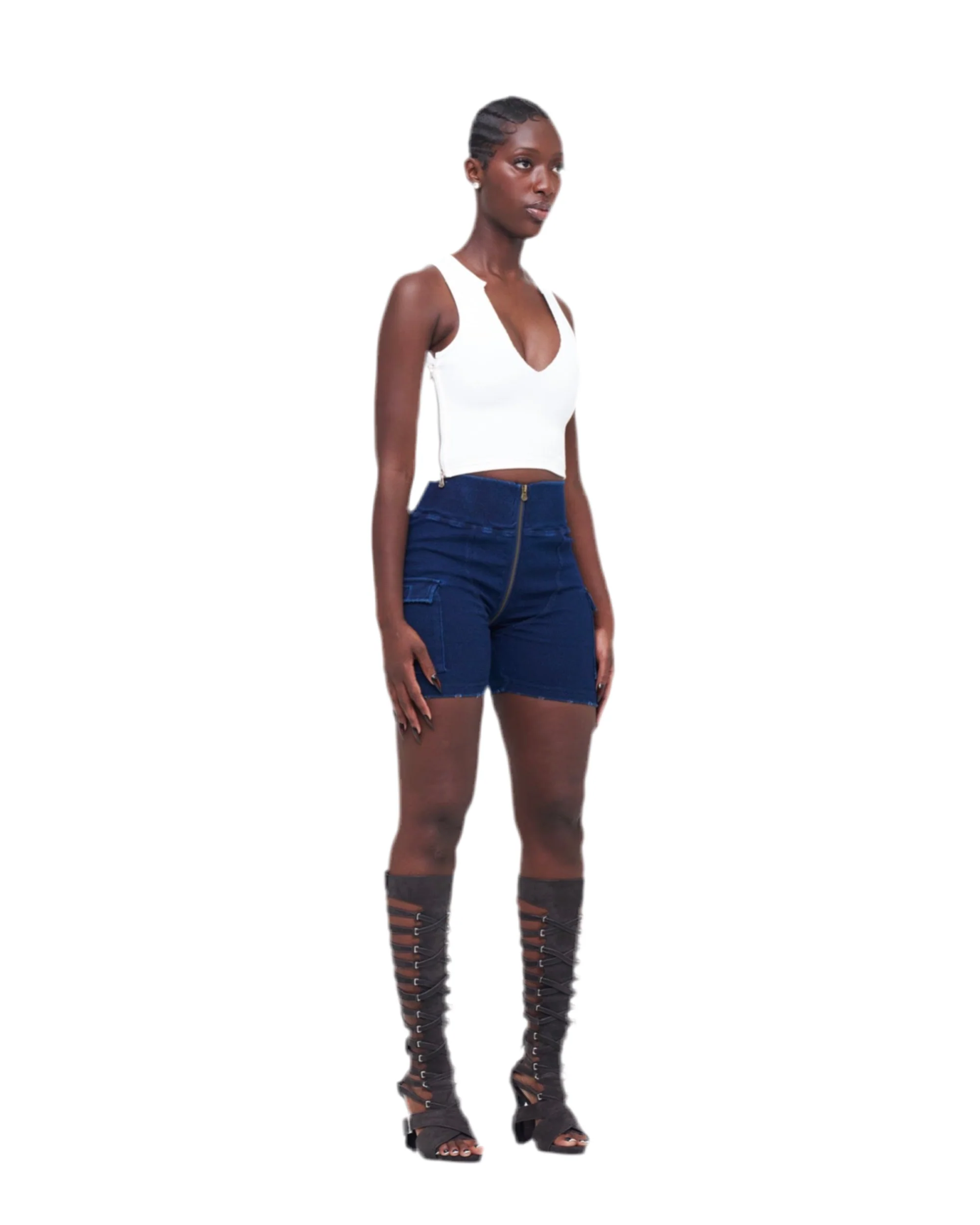 UZIP BIKER SHORTS - Image 5