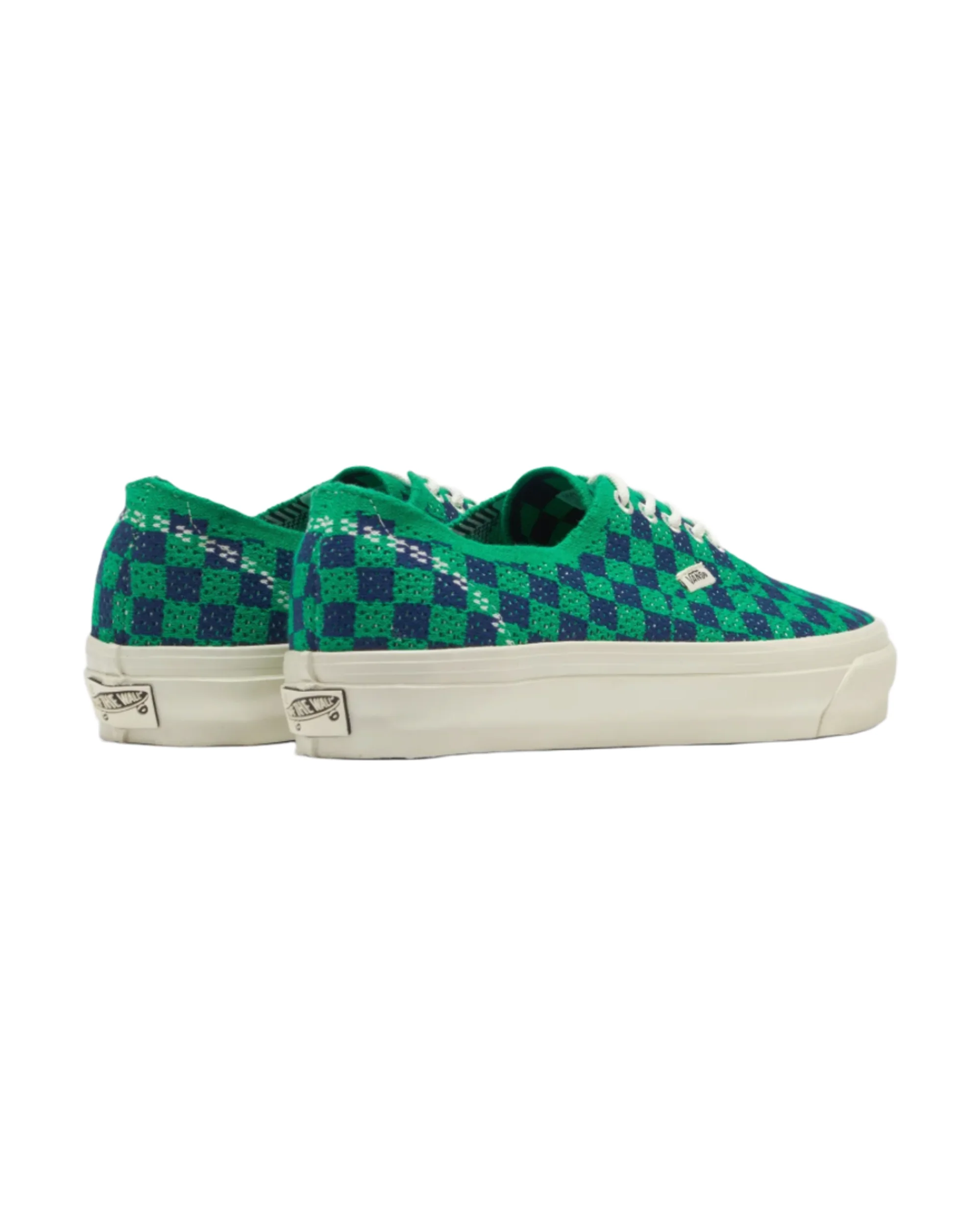 Vans LX Authentic 44 EK "Punk Check" - Green - Image 5
