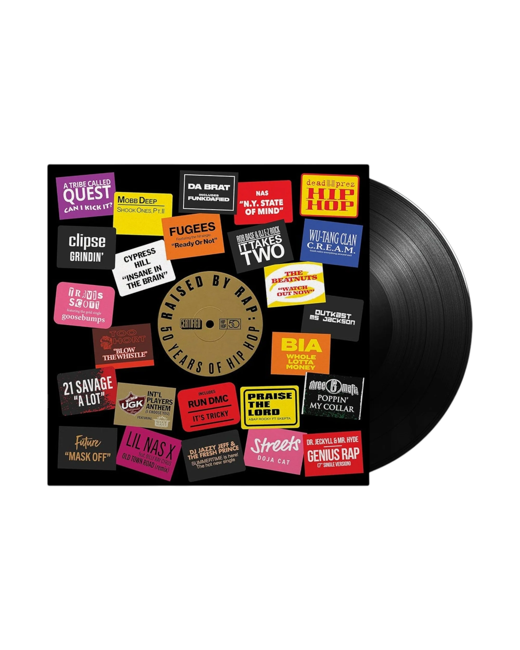 Various Artists - Raised By Rap: 50 Years Of Hip Hop LP