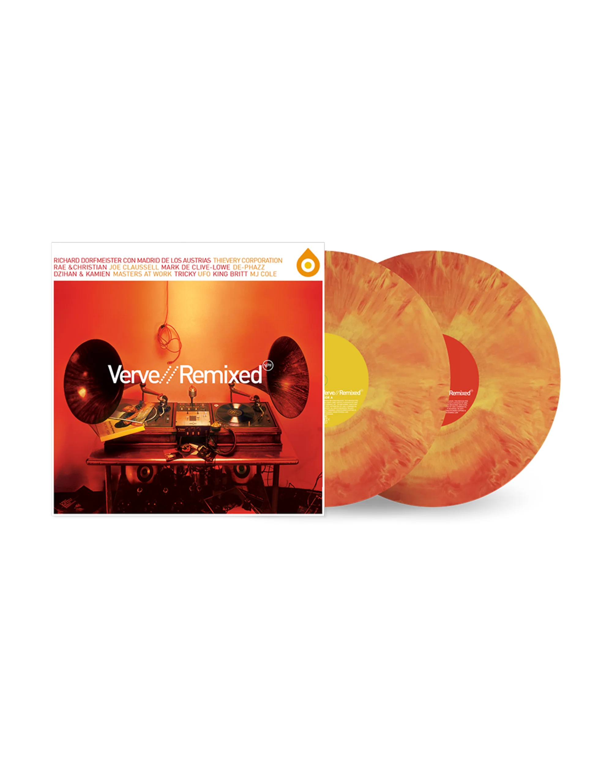 Various Artists: Verve Remixed Orange & Yellow Mixed LP