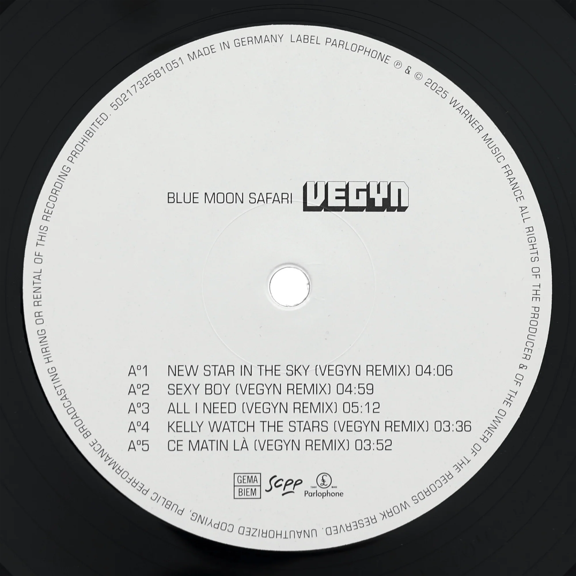 Vegyn x Air - Blue Moon Safari 12 Vinyl (Black) - Image 19