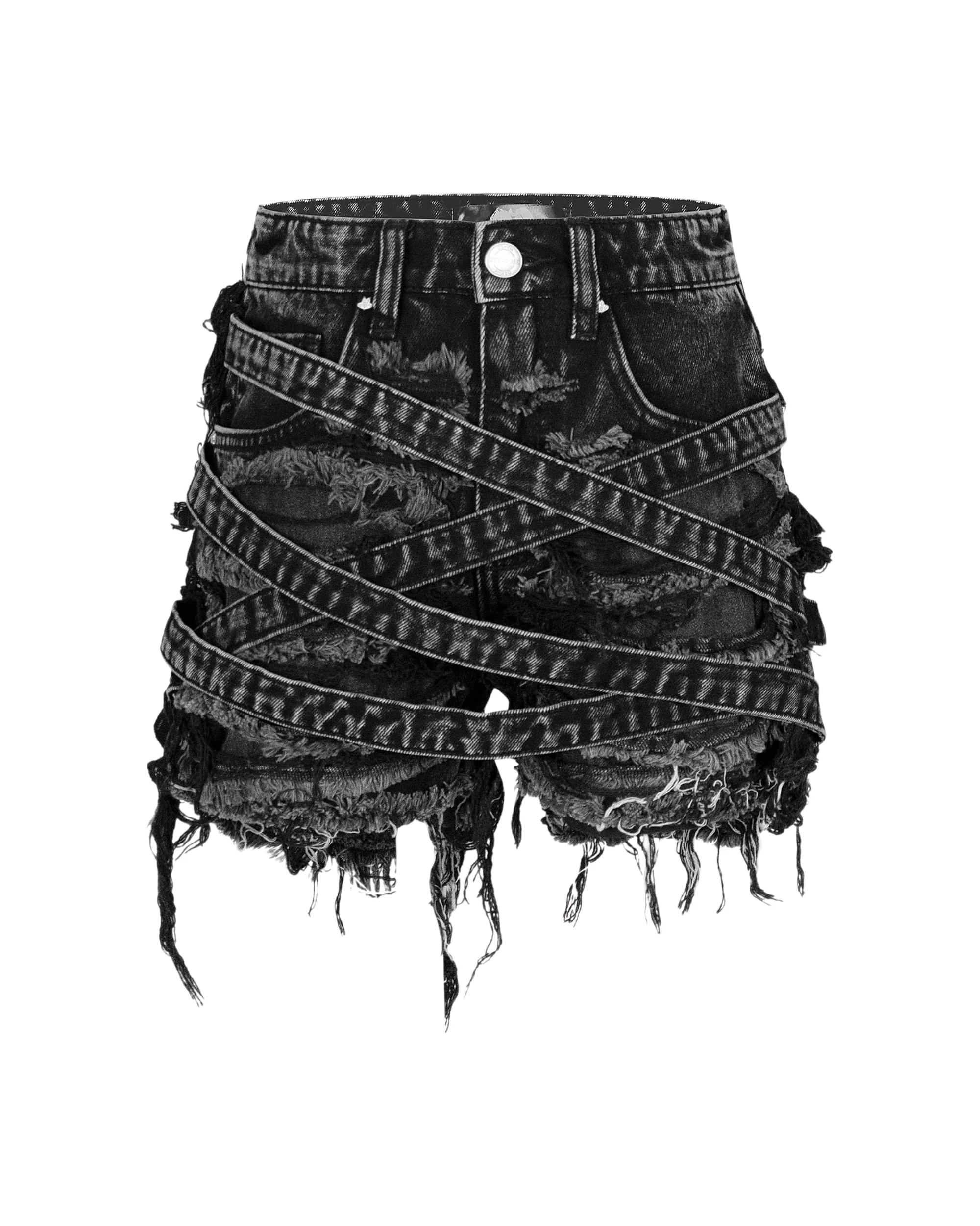 "VENIM" MINI SHORTS