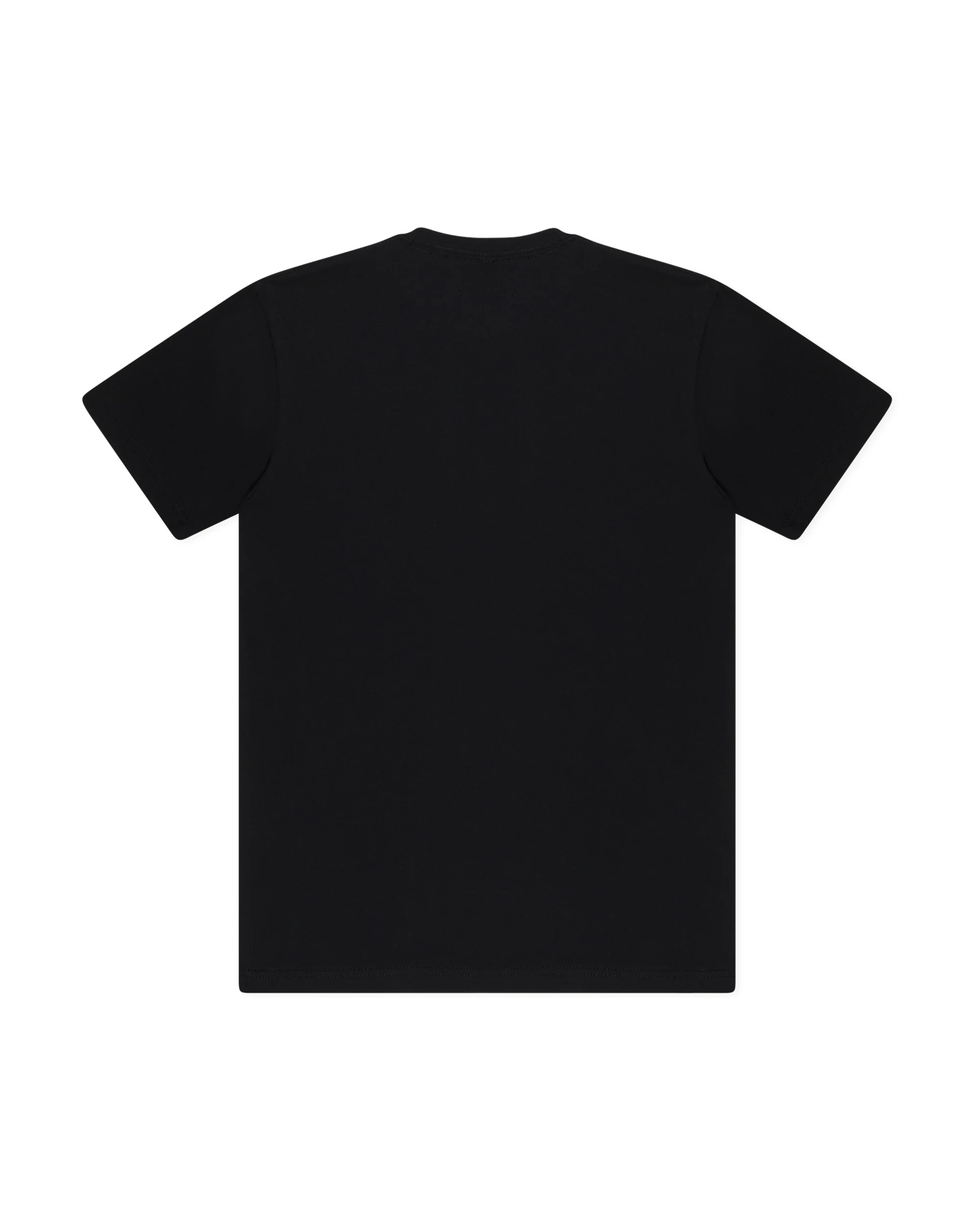 VERTICAL LOGO TEE (BLACK) - Image 2