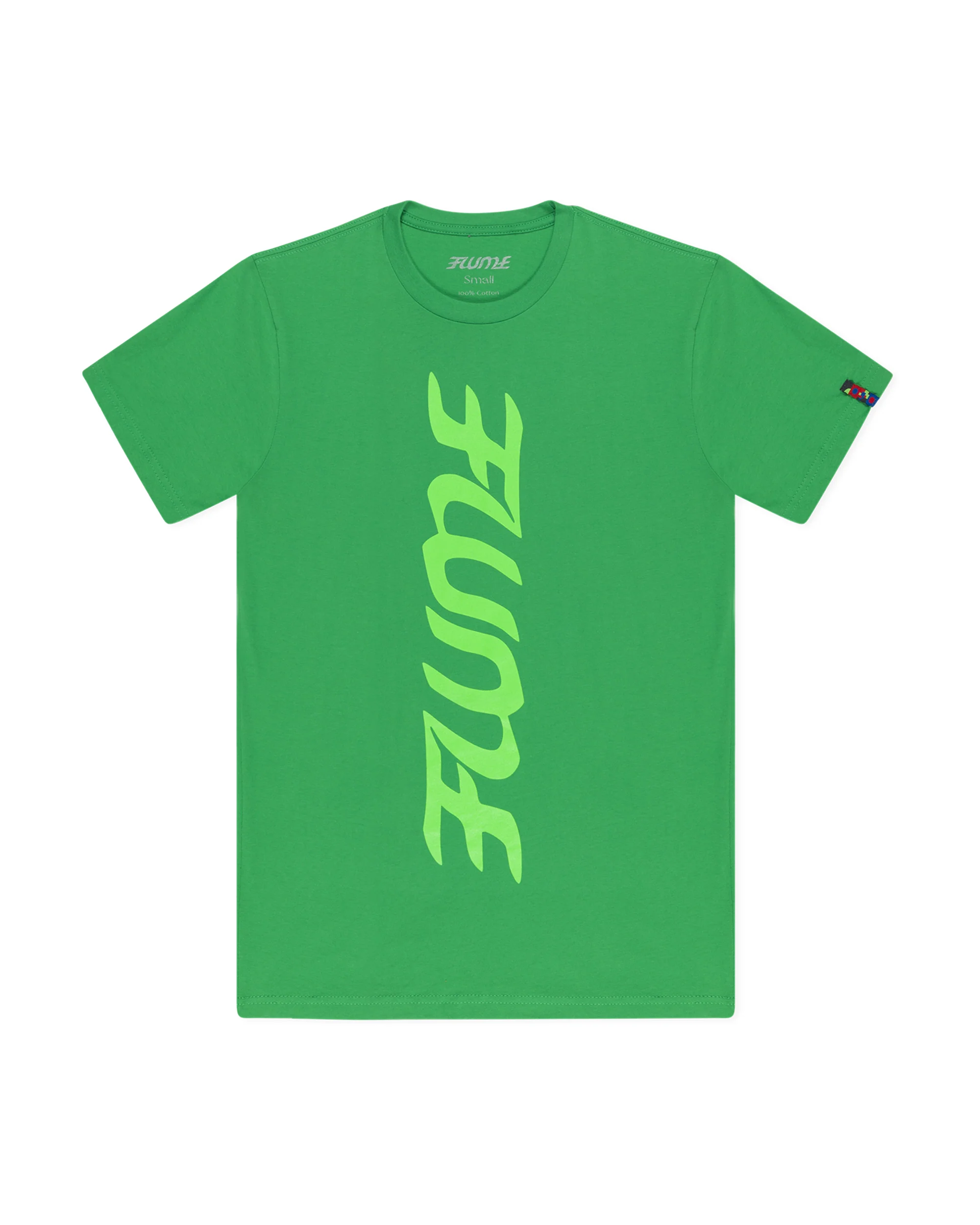 VERTICAL LOGO TEE (GREEN)