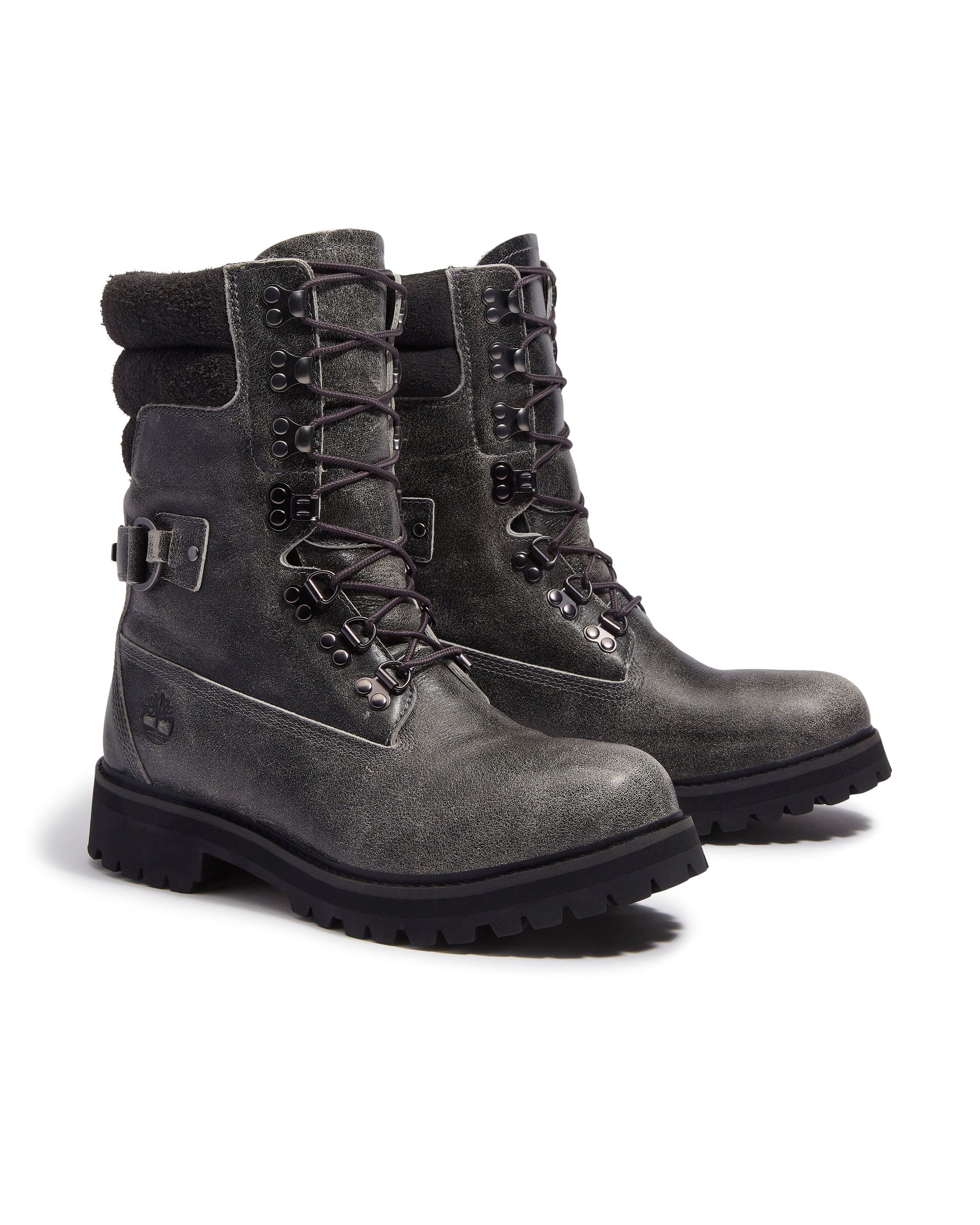 SUPER BOOT VIBRAM - DARK GREY FULL GRAIN - Image 4