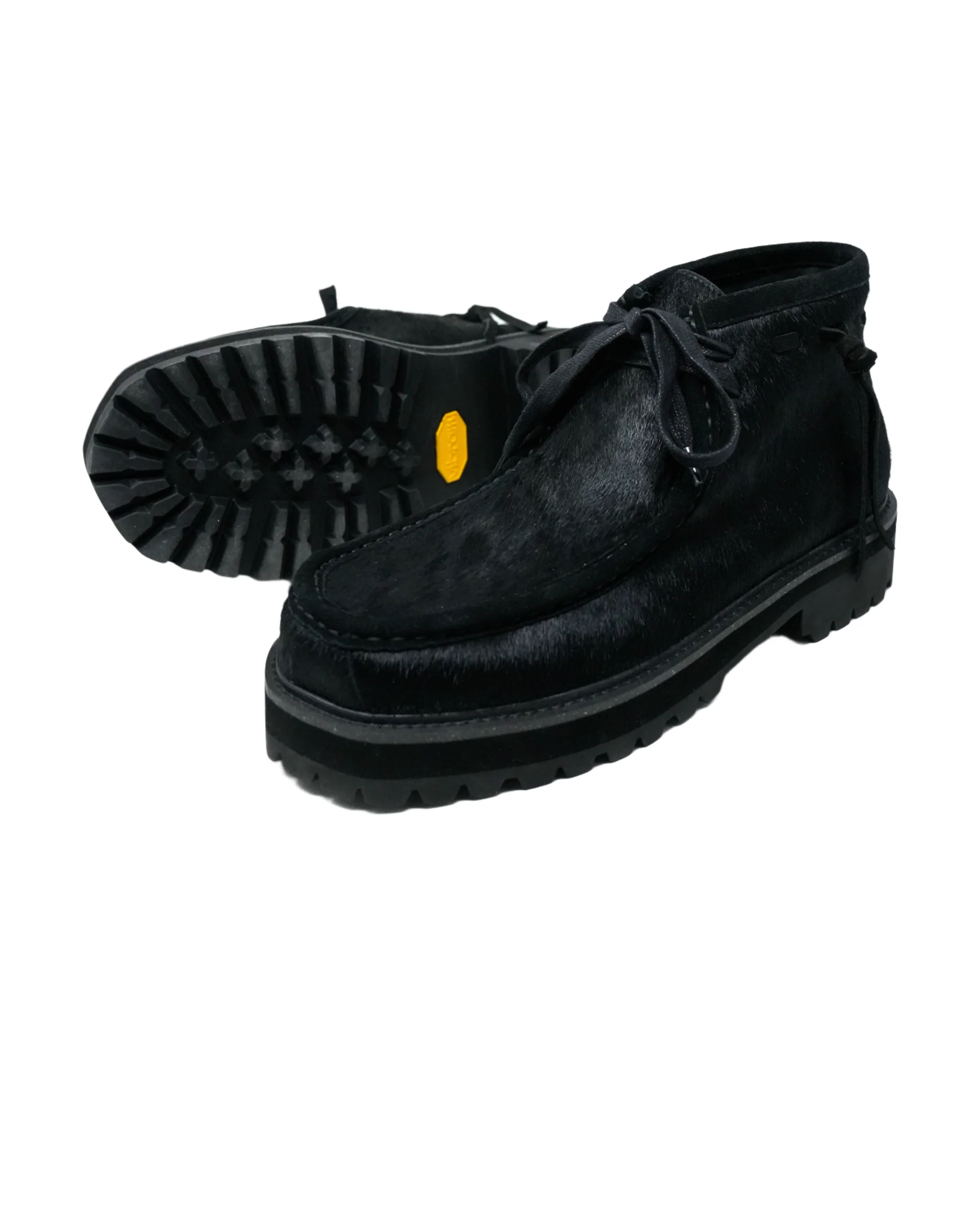 Vibram Wally Boots - Black Pony - Image 2