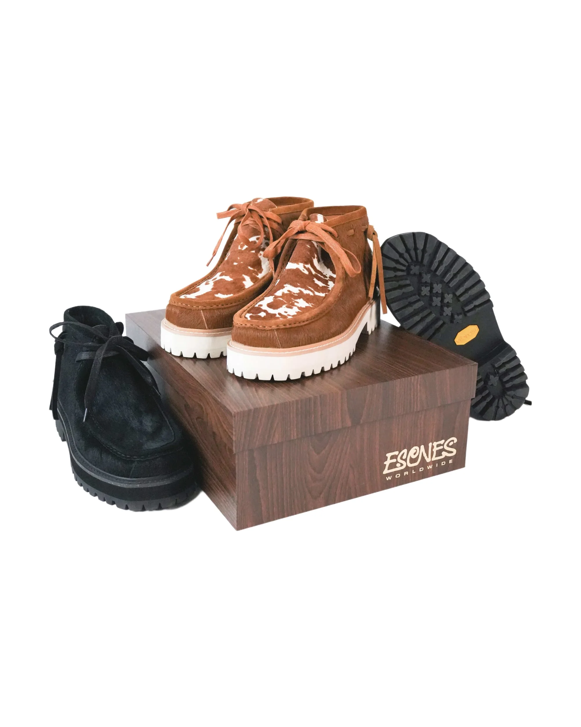 Vibram Wally Boots - Brown Cow - Image 6