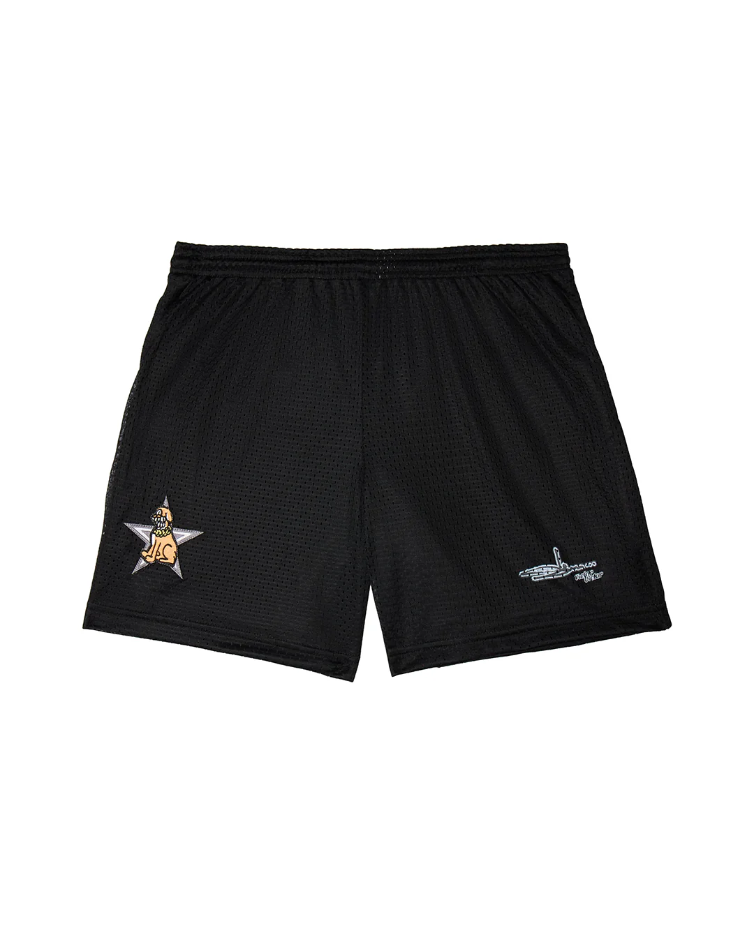 VICTOR VICTOR X SLAWN MESH SHORTS (BLACK)