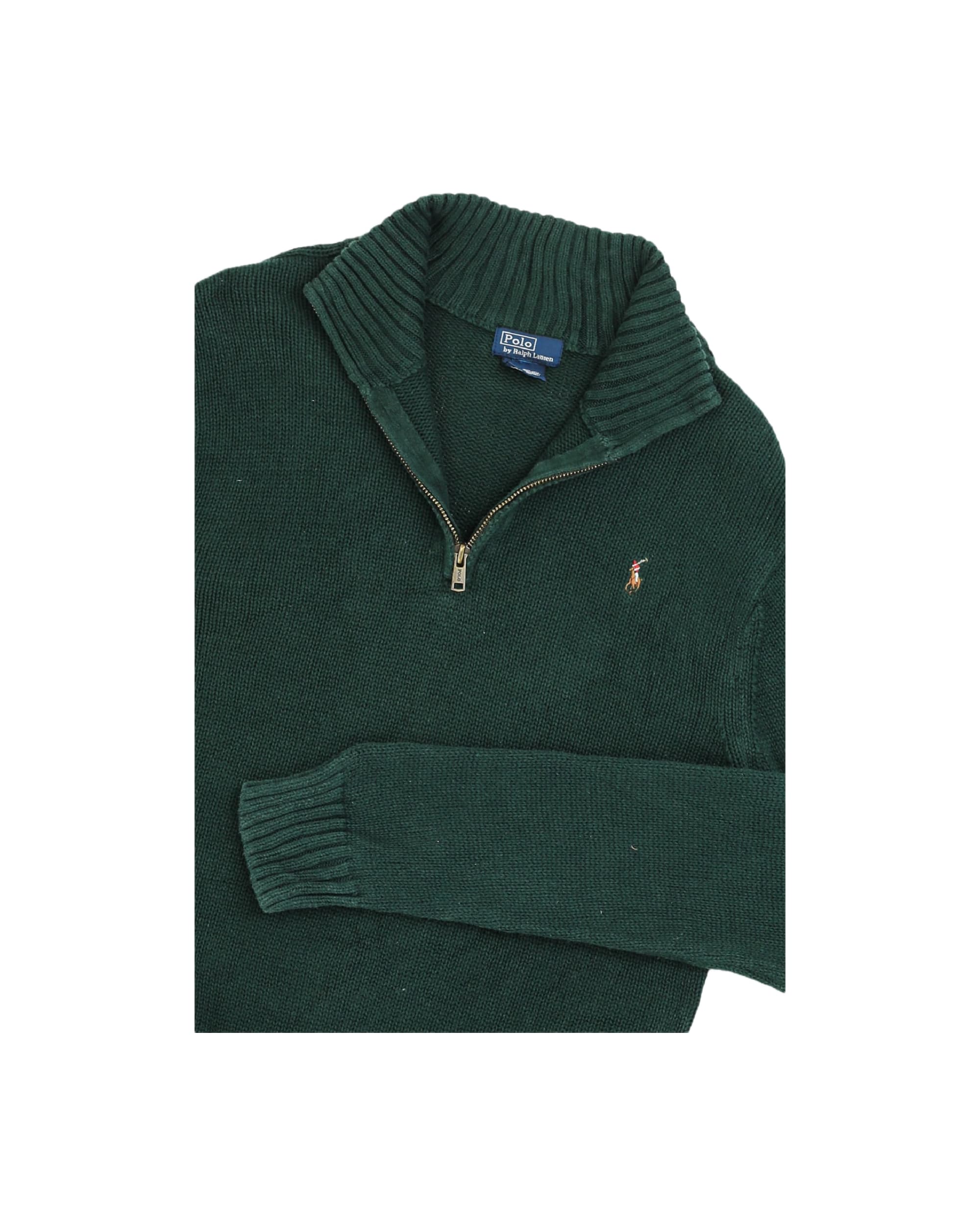 Vintage 1/4 Zip Knit Sweater