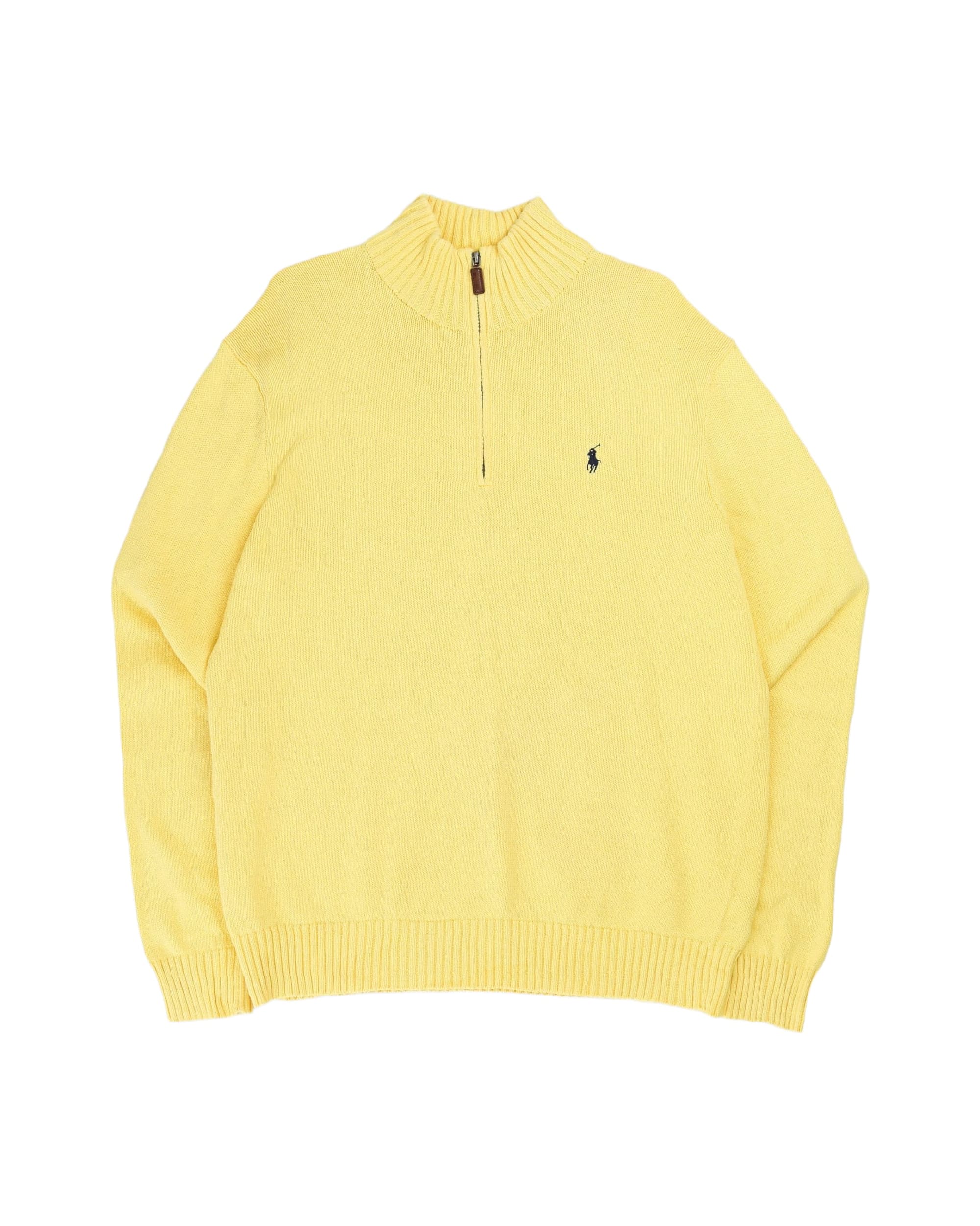 Vintage 1/4 Zip Knit Sweater