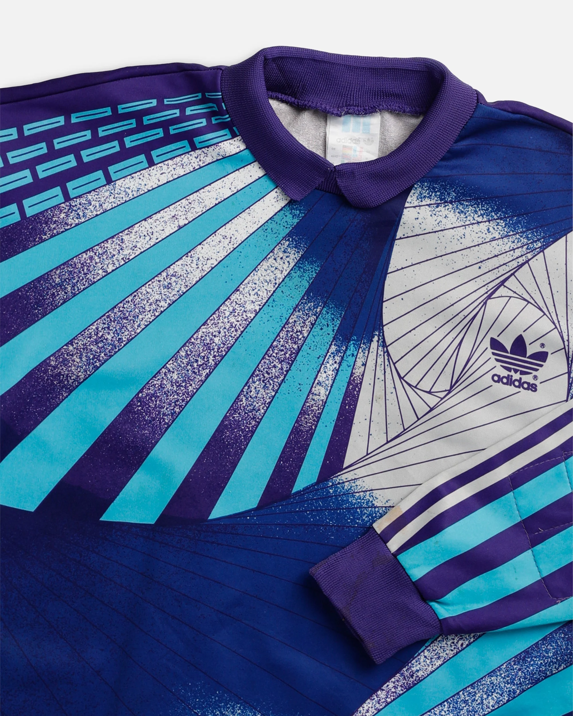 Vintage Adidas Long Sleeve Soccer Jersey - M - Image 3