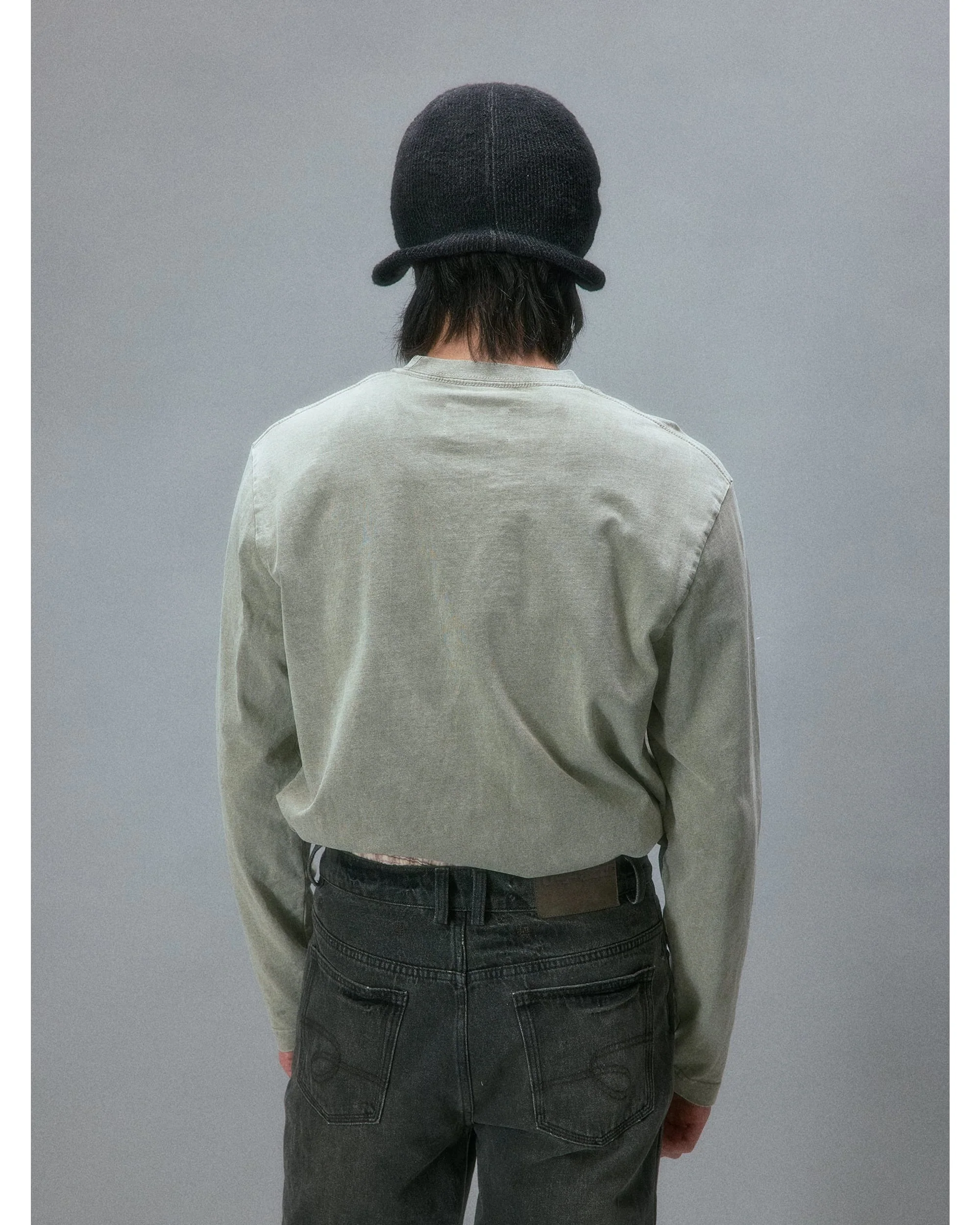 Vintage Basic Long-Sleeve T-Shirt - Image 4
