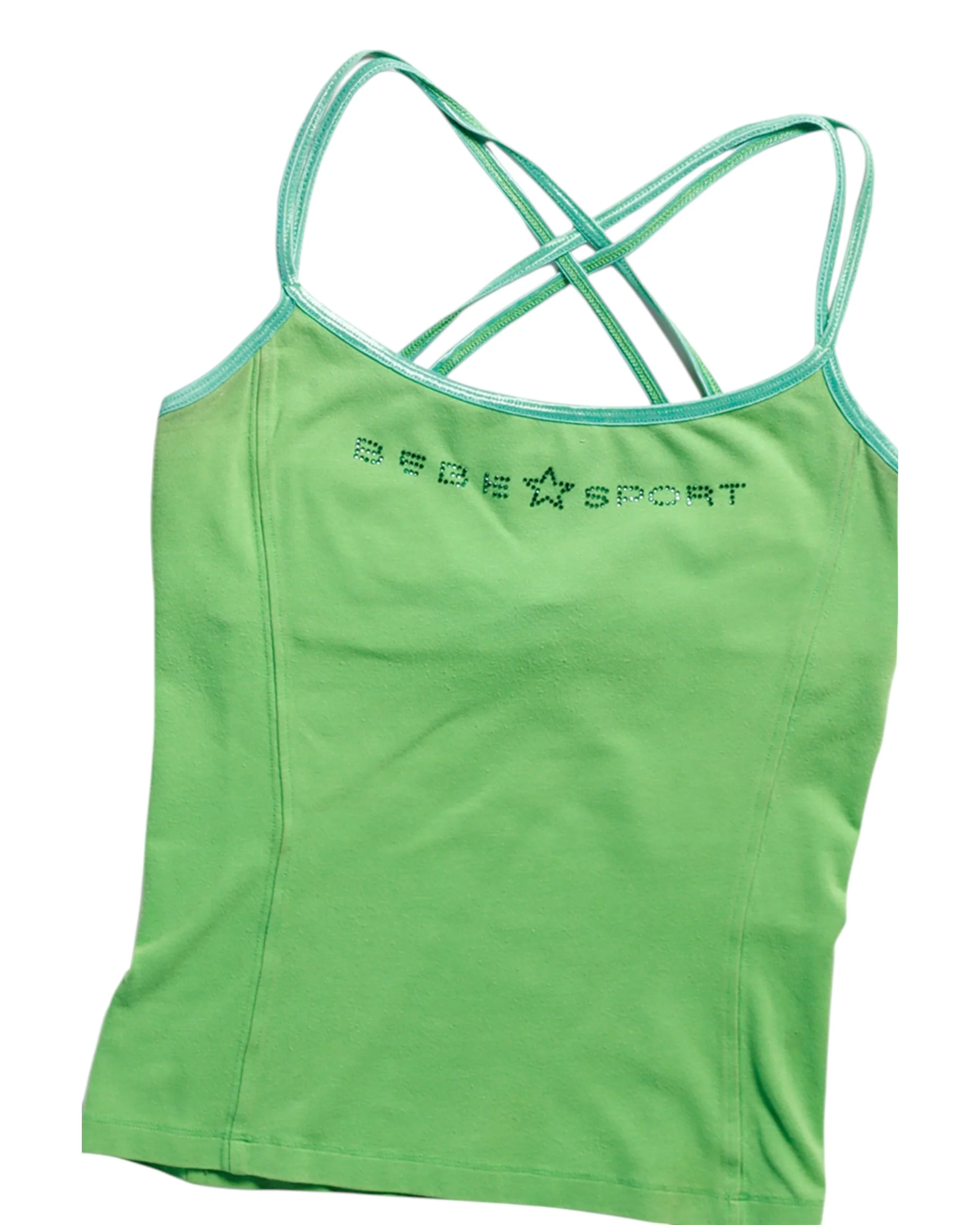 Vintage Bebe Sports Racer Tank - Women's M - Image 2