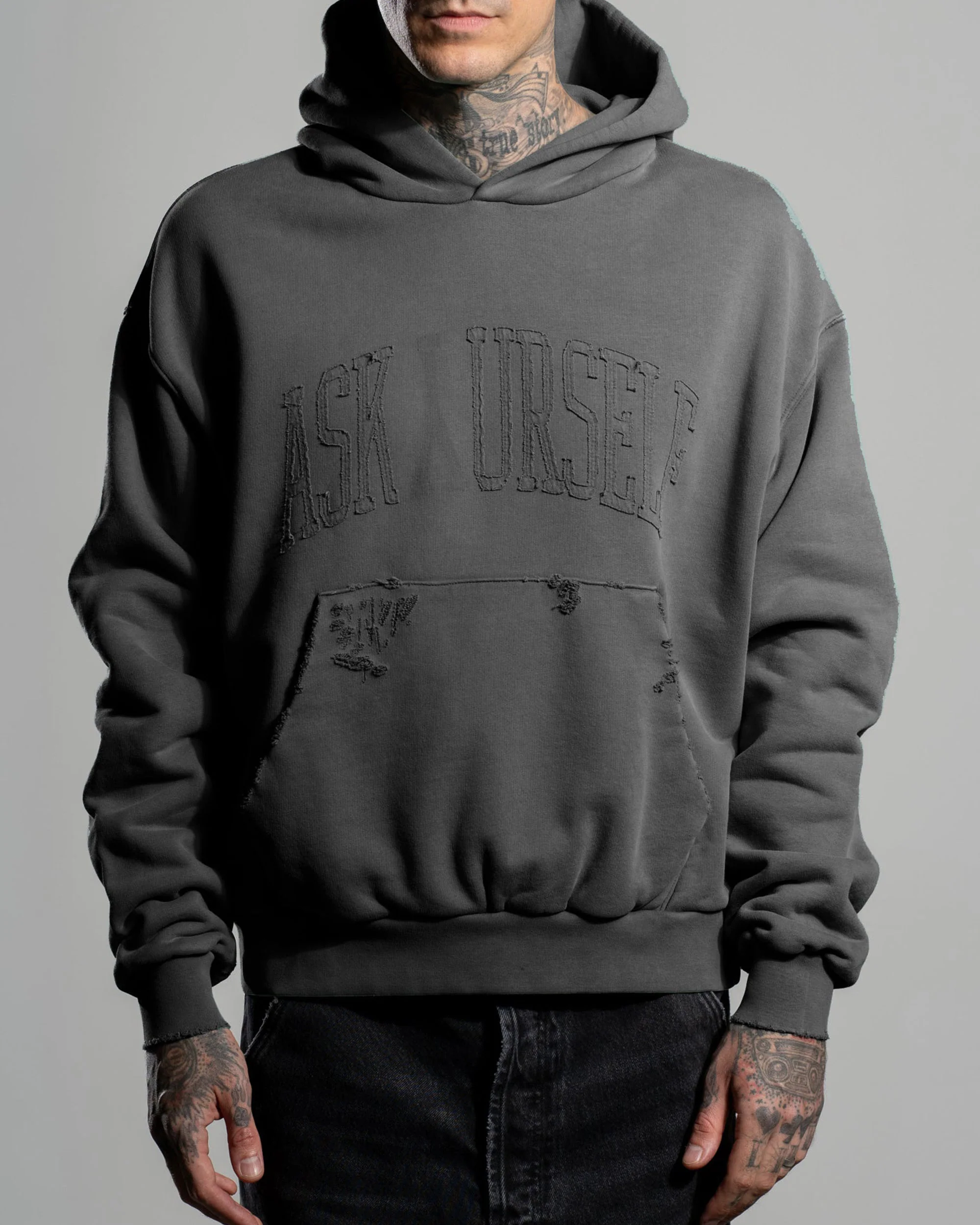 VINTAGE COLLEGE HOODIE - Image 2