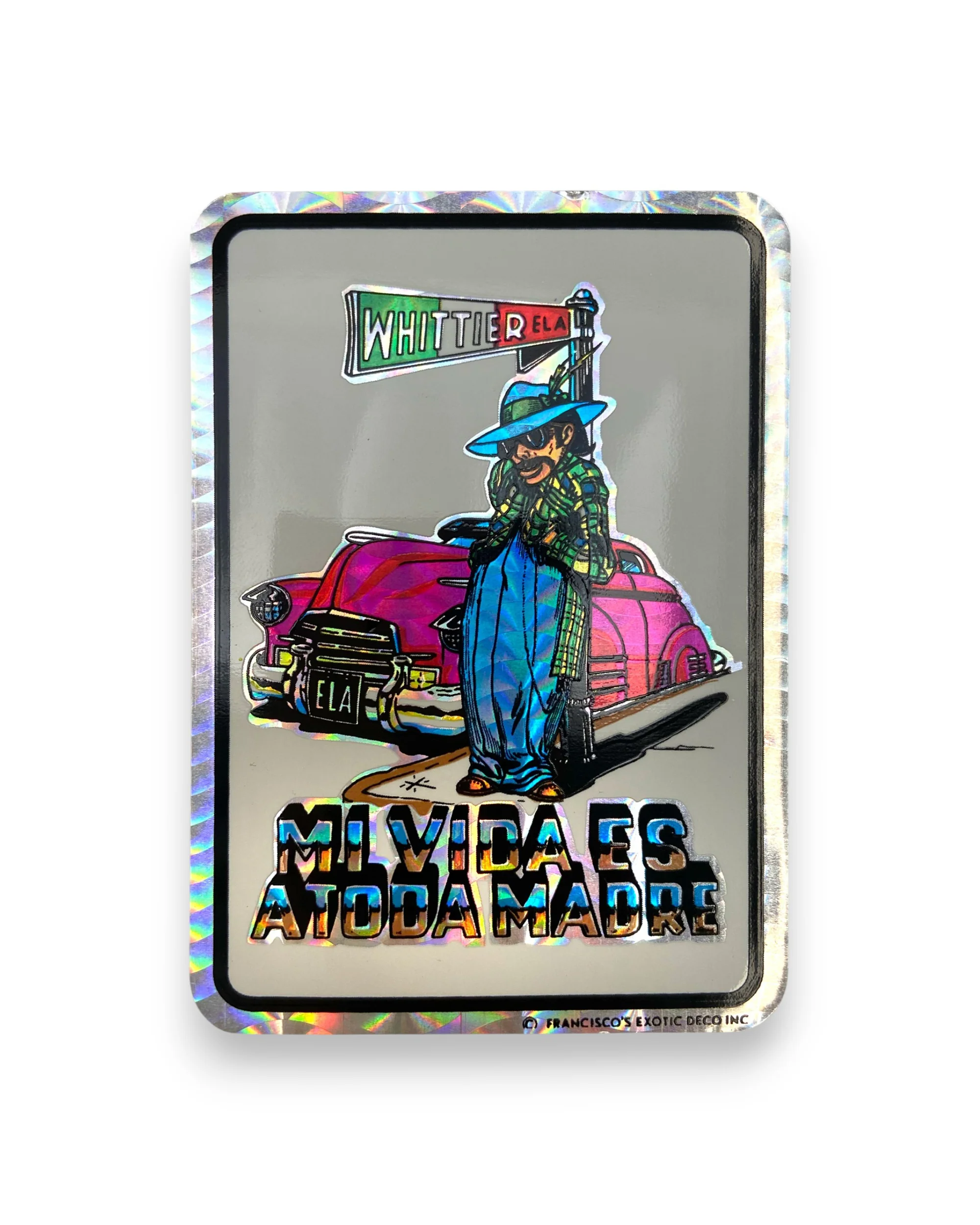 Vintage Deadstock "Chicano (1970s-1990s)" Sticker Pack - Image 2