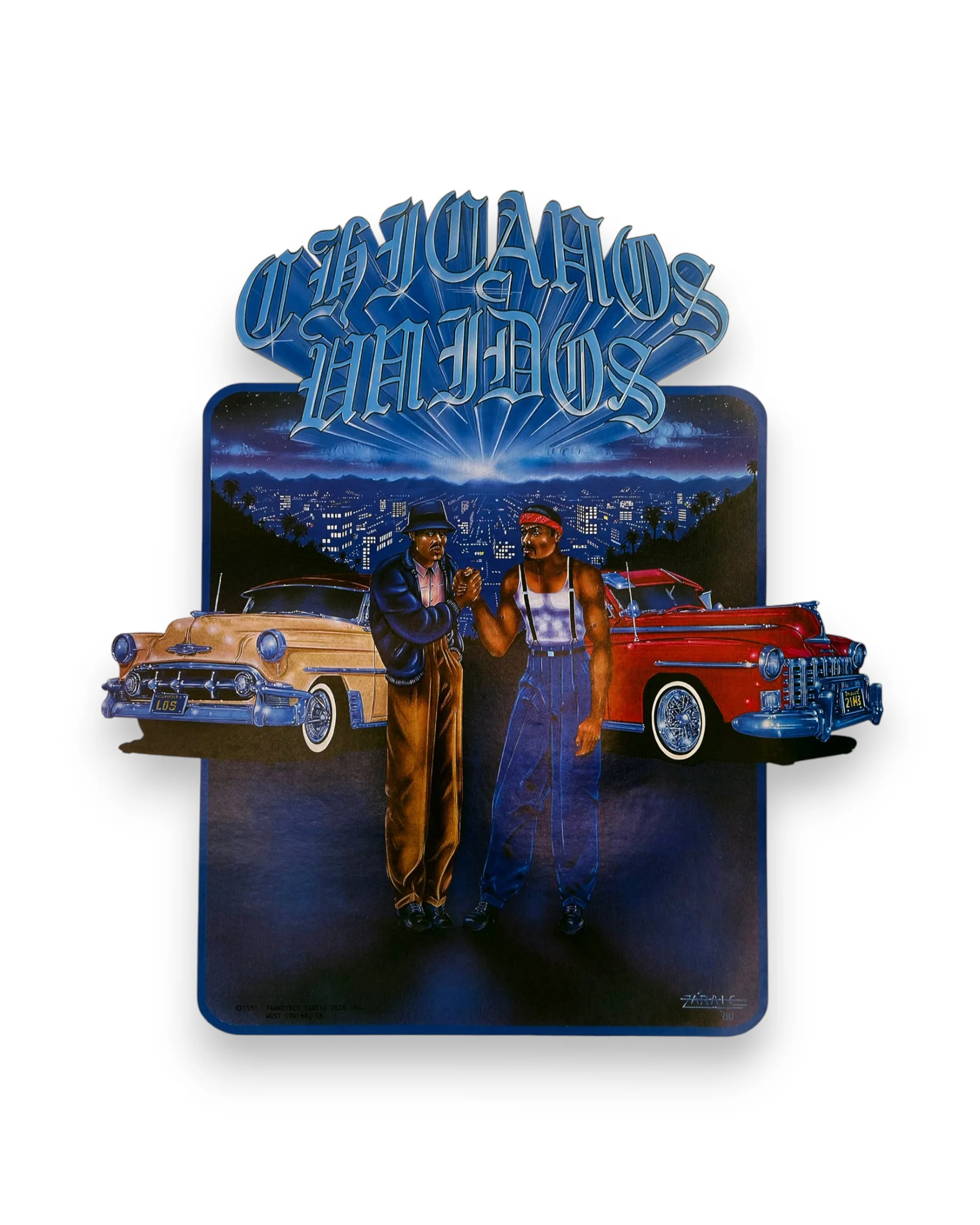 Vintage Deadstock "Chicanos Unidos" Poster