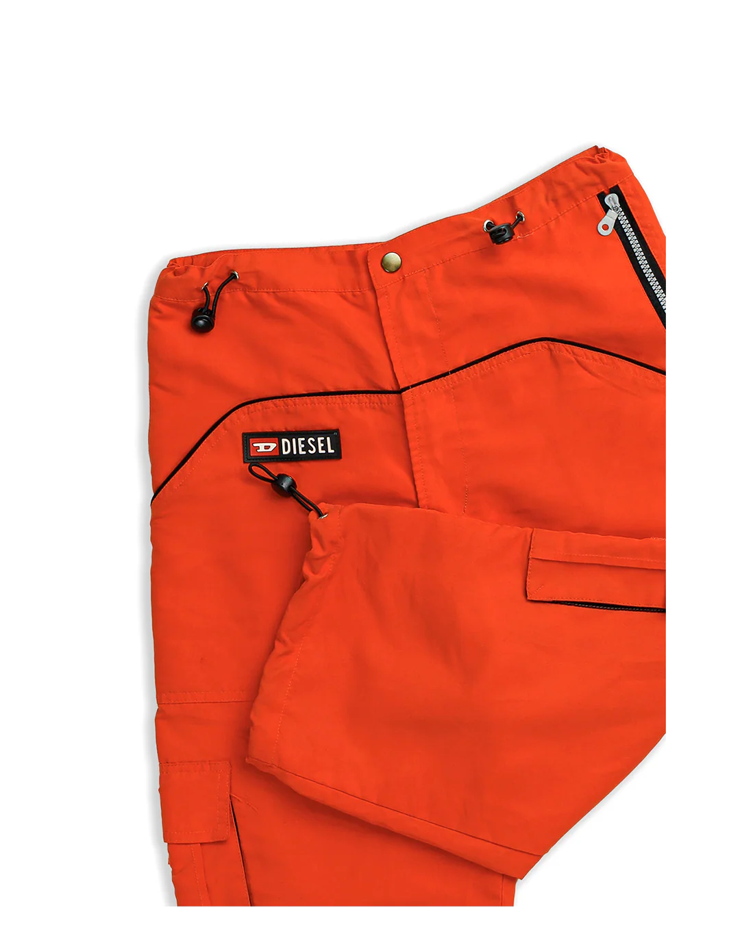 Vintage Diesel Windbreaker Shorts - S - Image 3