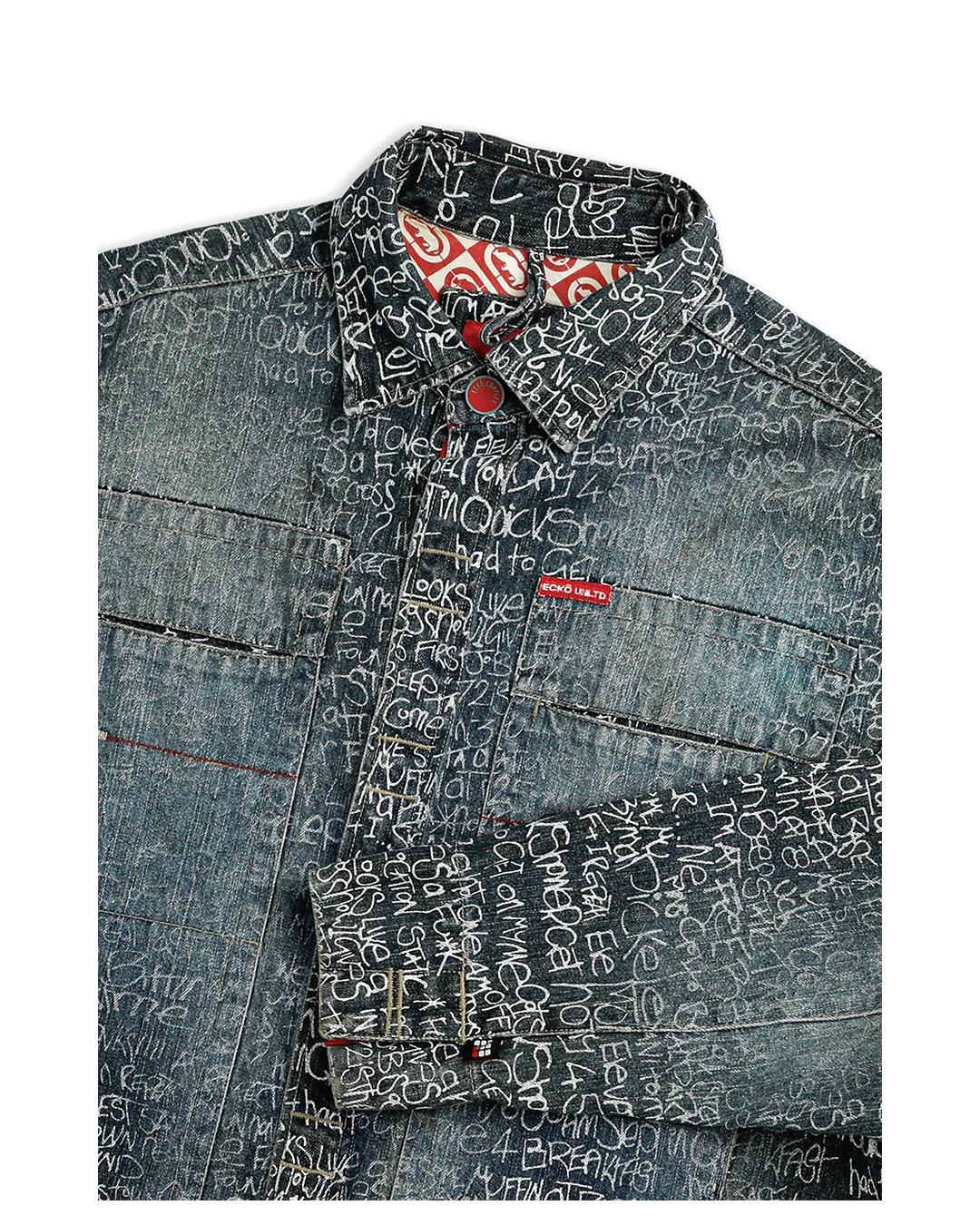 Vintage Ecko Denim Jacket - L - Image 3