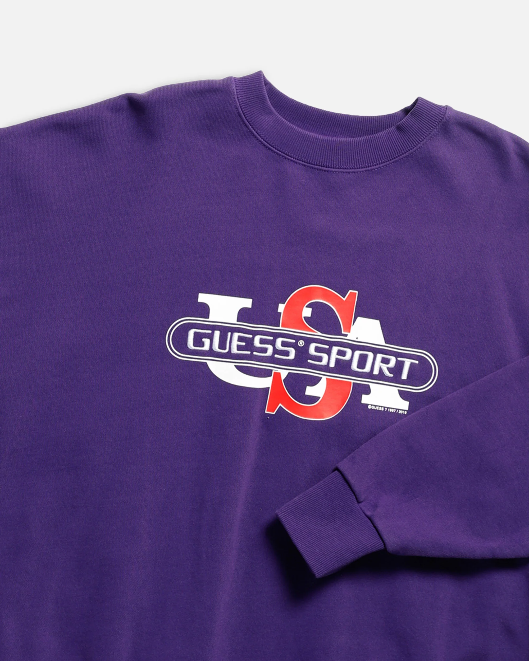 Vintage Guess Sport Sweatshirt - L - Image 2