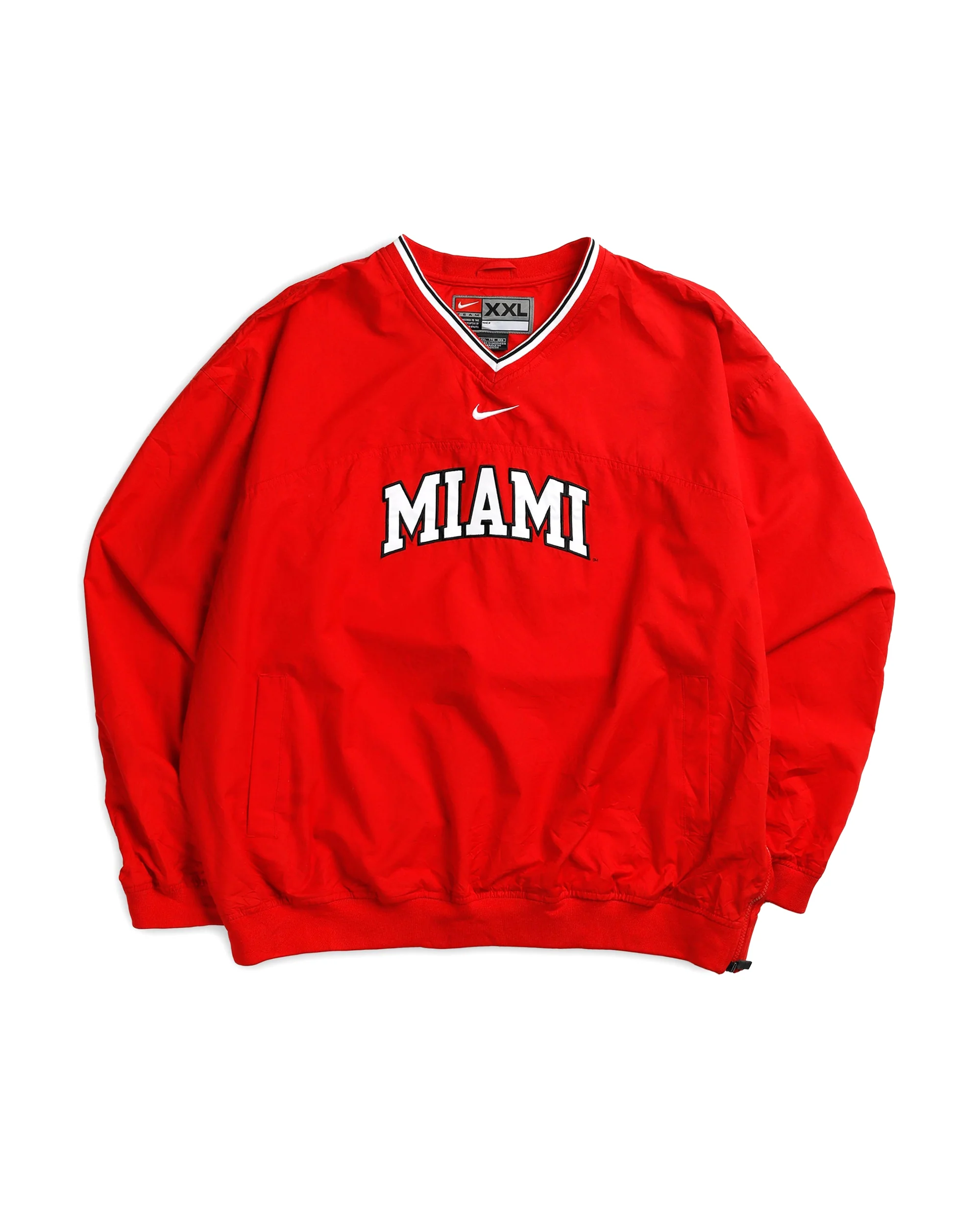 Vintage Nike Miami Pullover Windbreaker Jacket - XXL