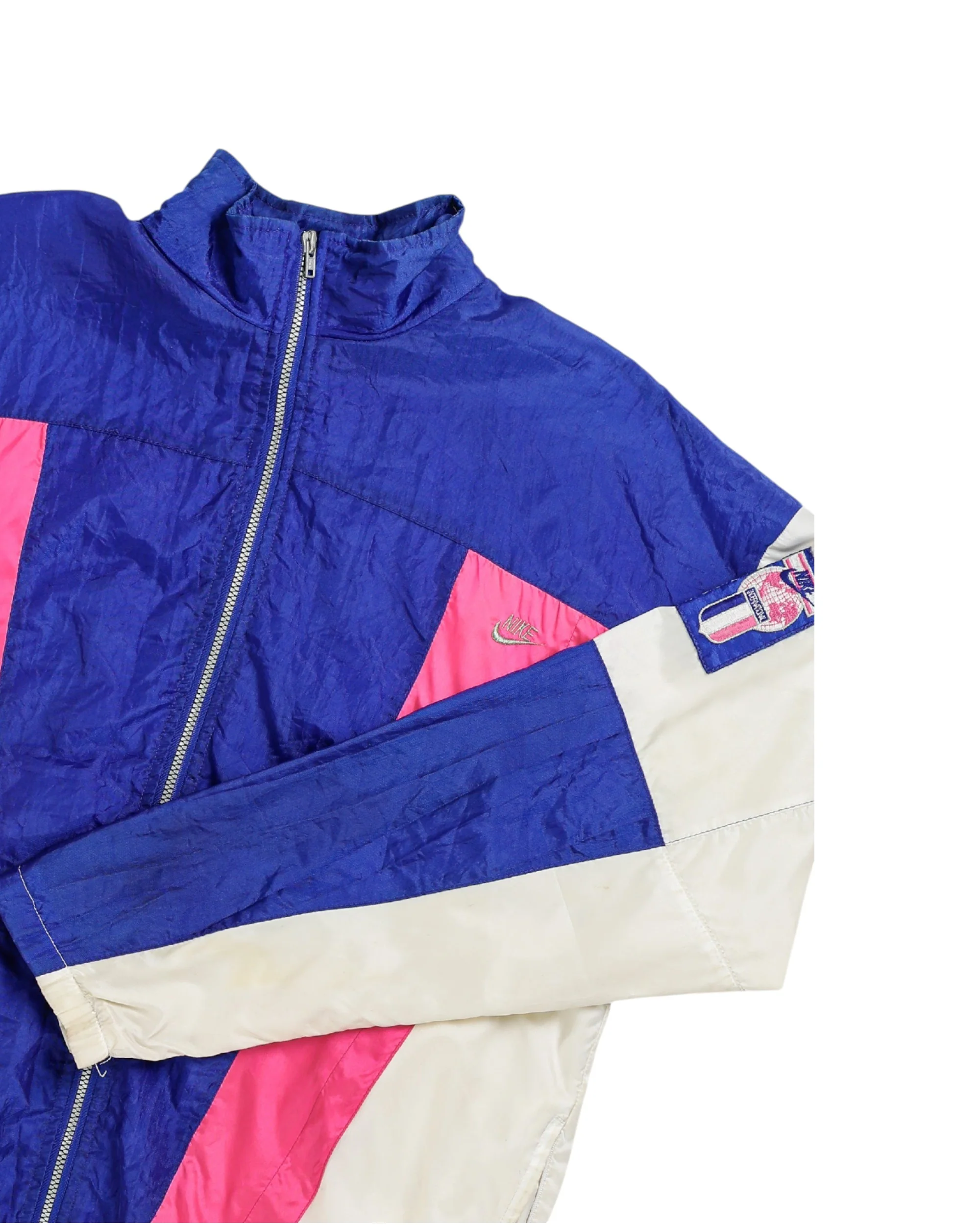 Vintage Nike Windbreaker Jacket - Women's M - Image 3