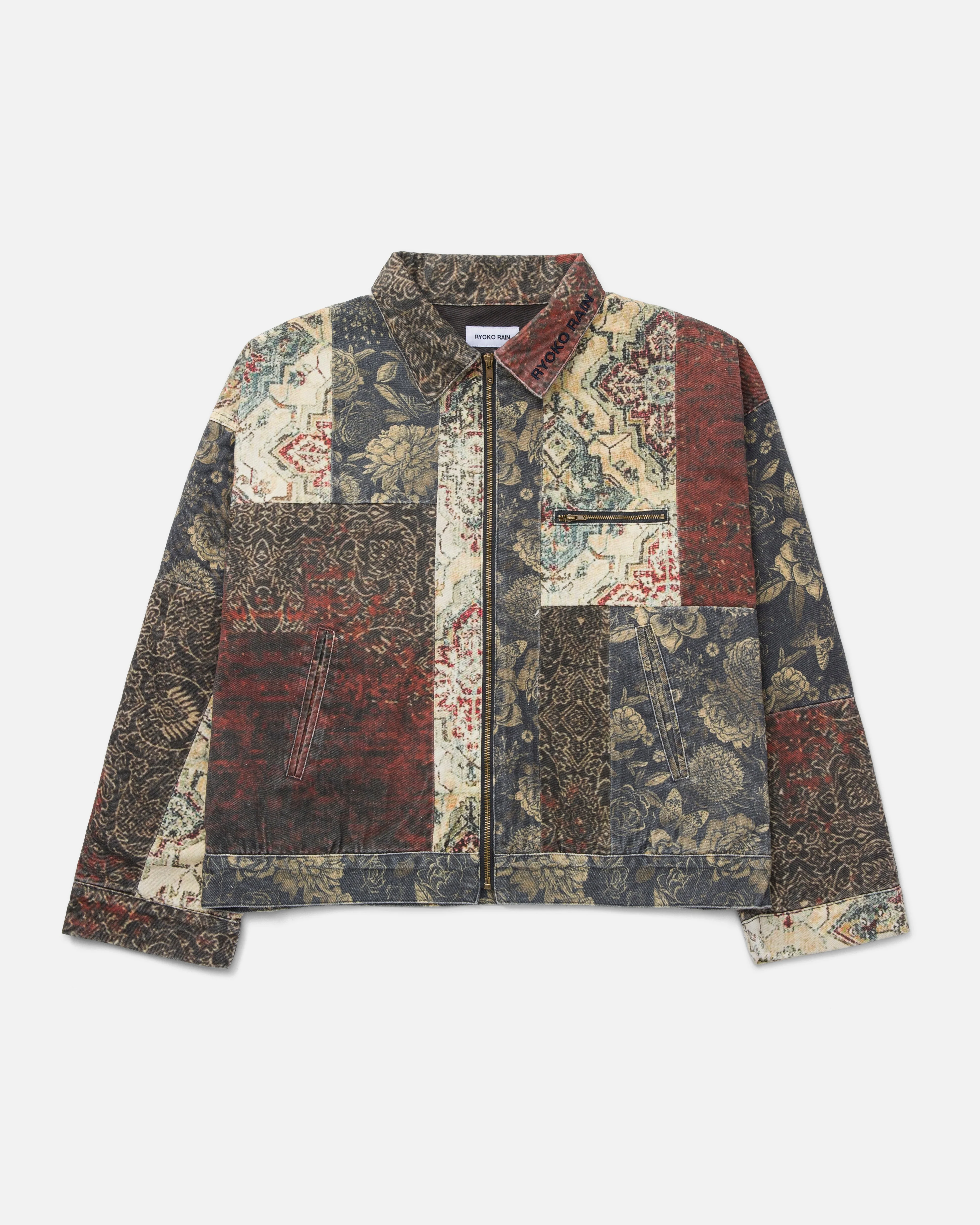 VINTAGE PATCH WORK JACKET - Image 10