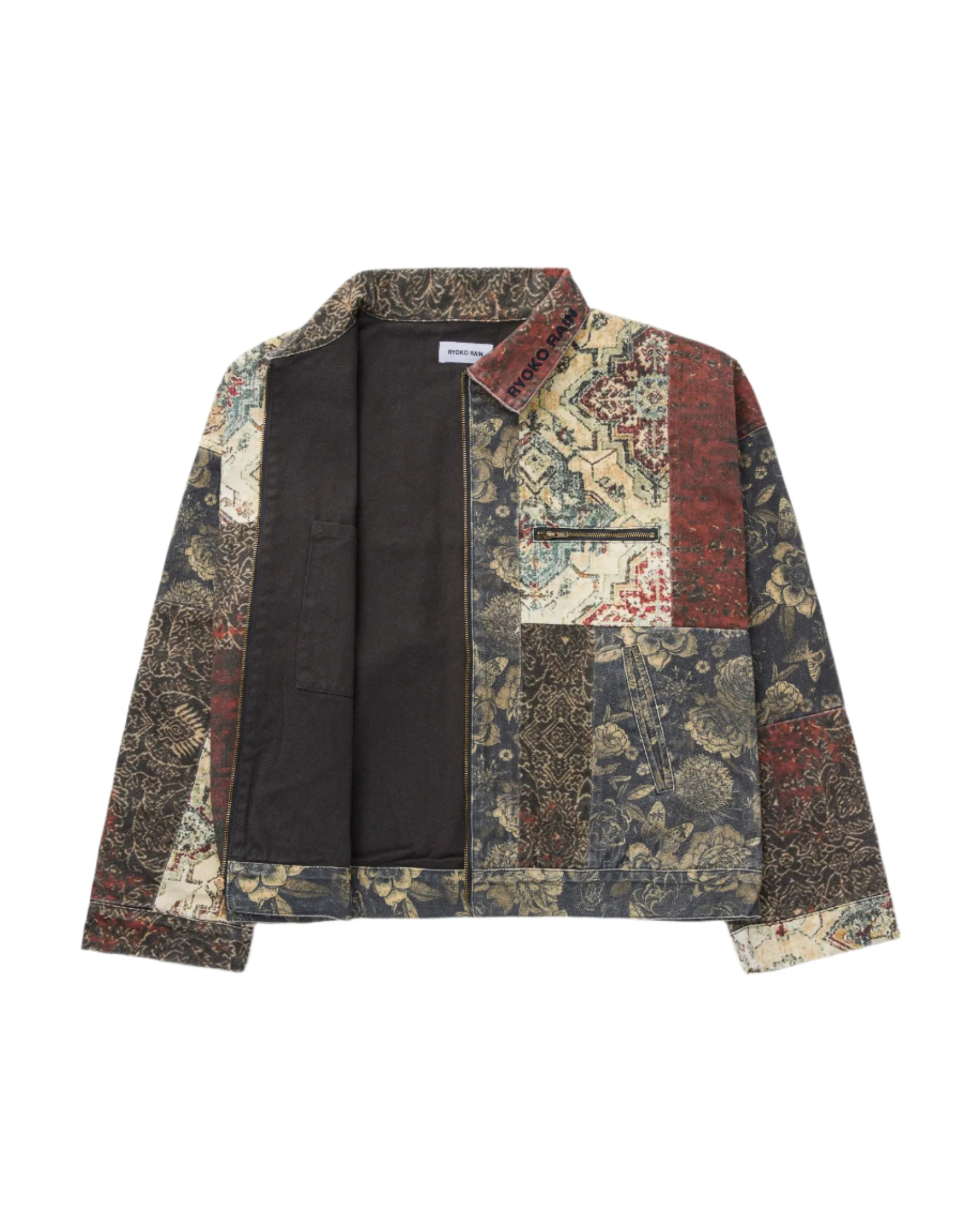 VINTAGE PATCH WORK JACKET - Image 2