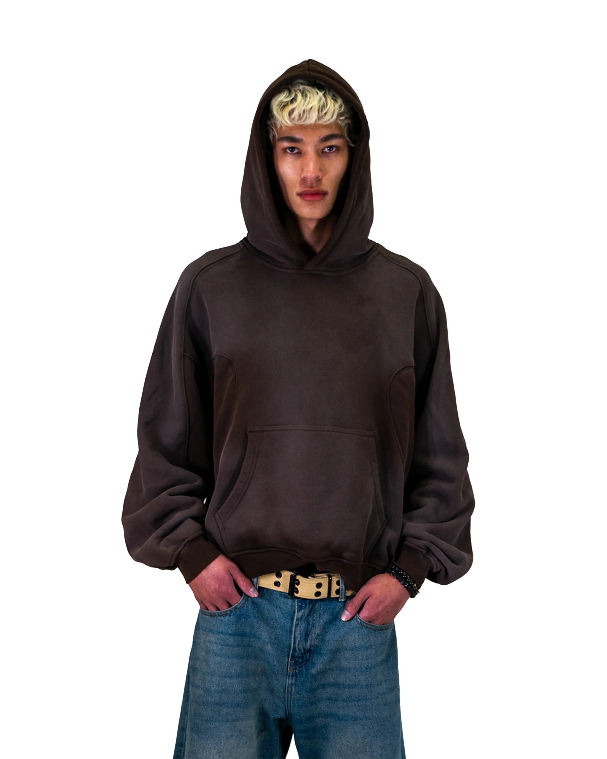 Vintage Walnut Brown hoodie - Image 2