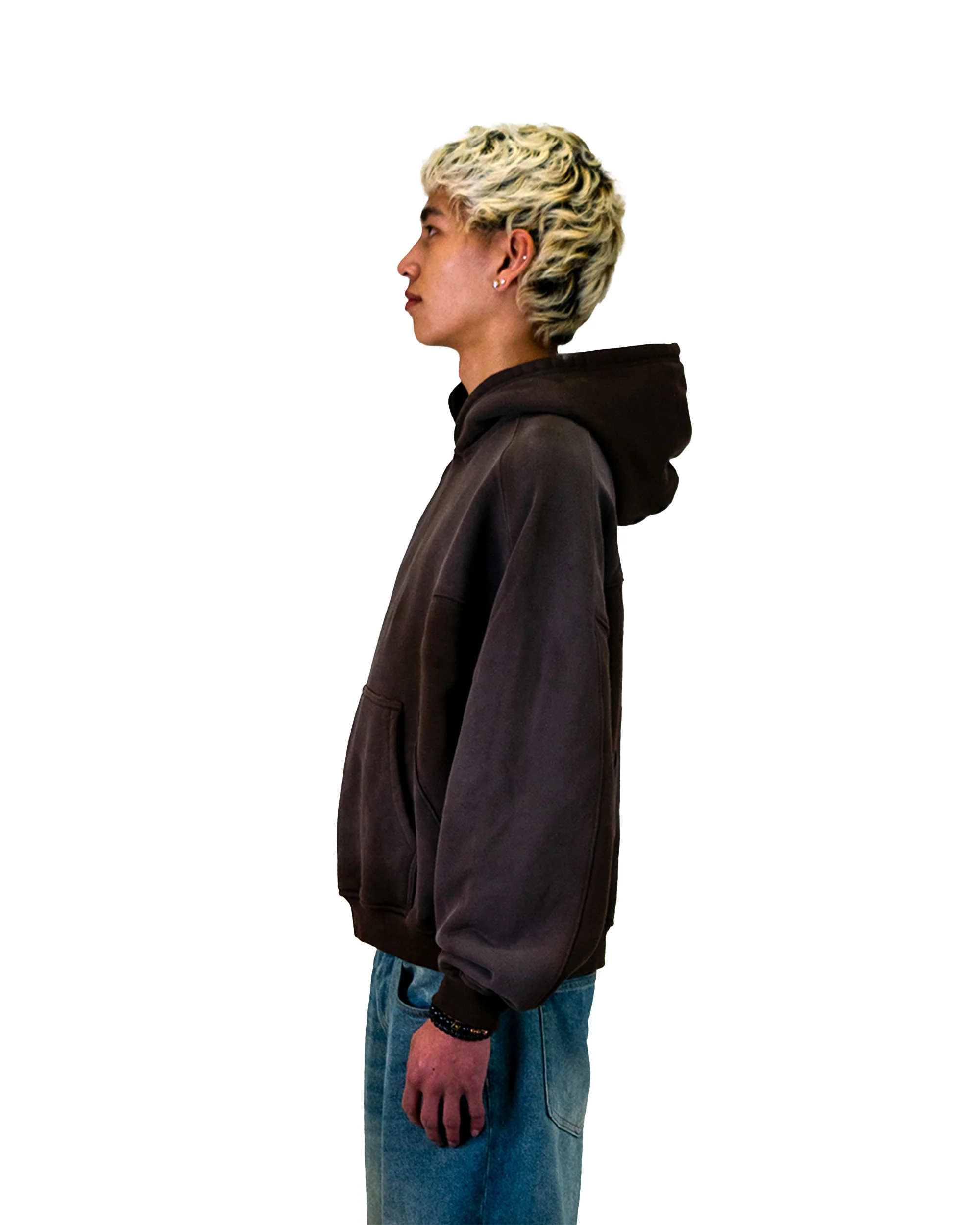Vintage Walnut Brown hoodie - Image 4