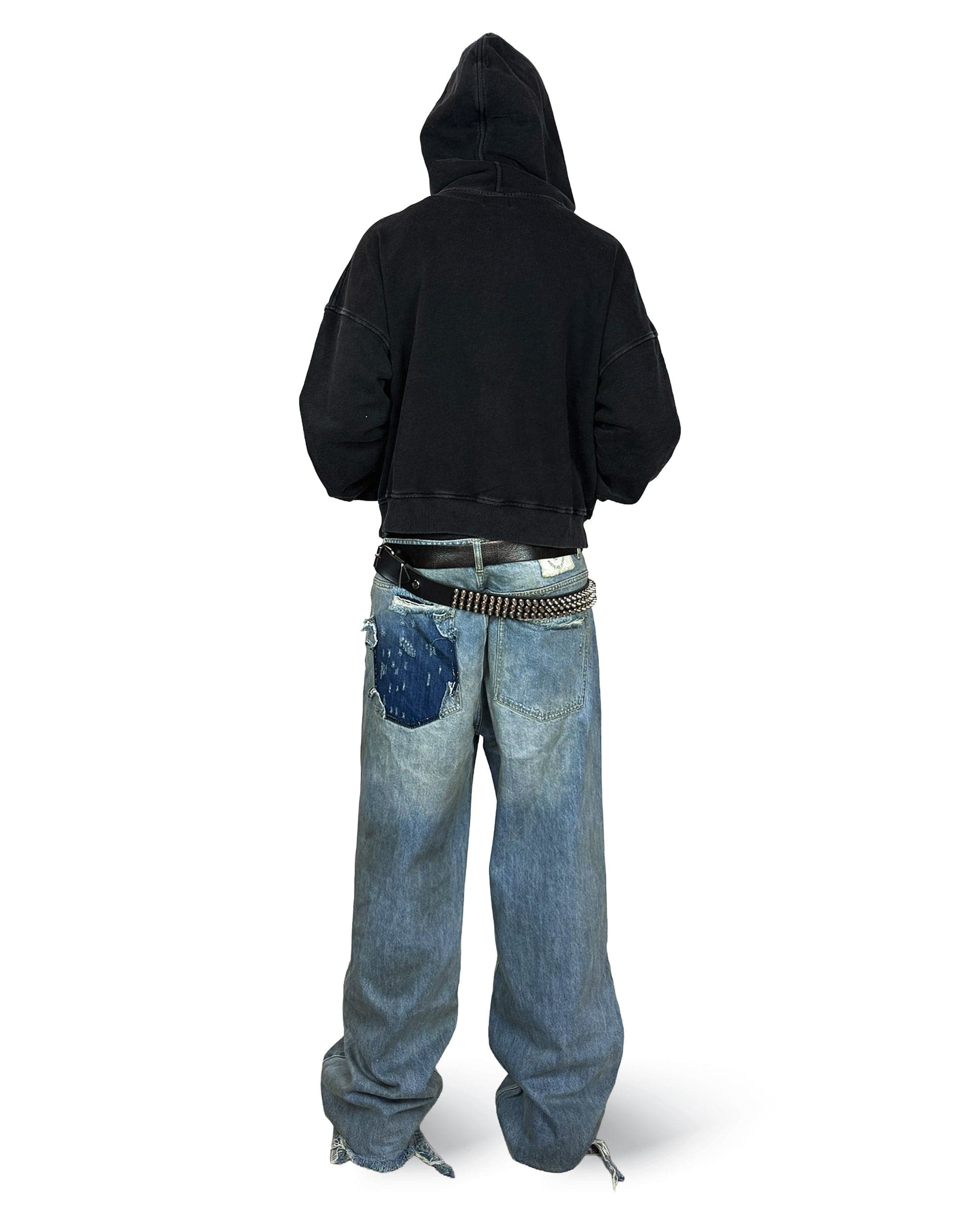 VIOLENCE - OVERSIZED ZIP-HOODIE (WASHED) | UNISEX - Image 10