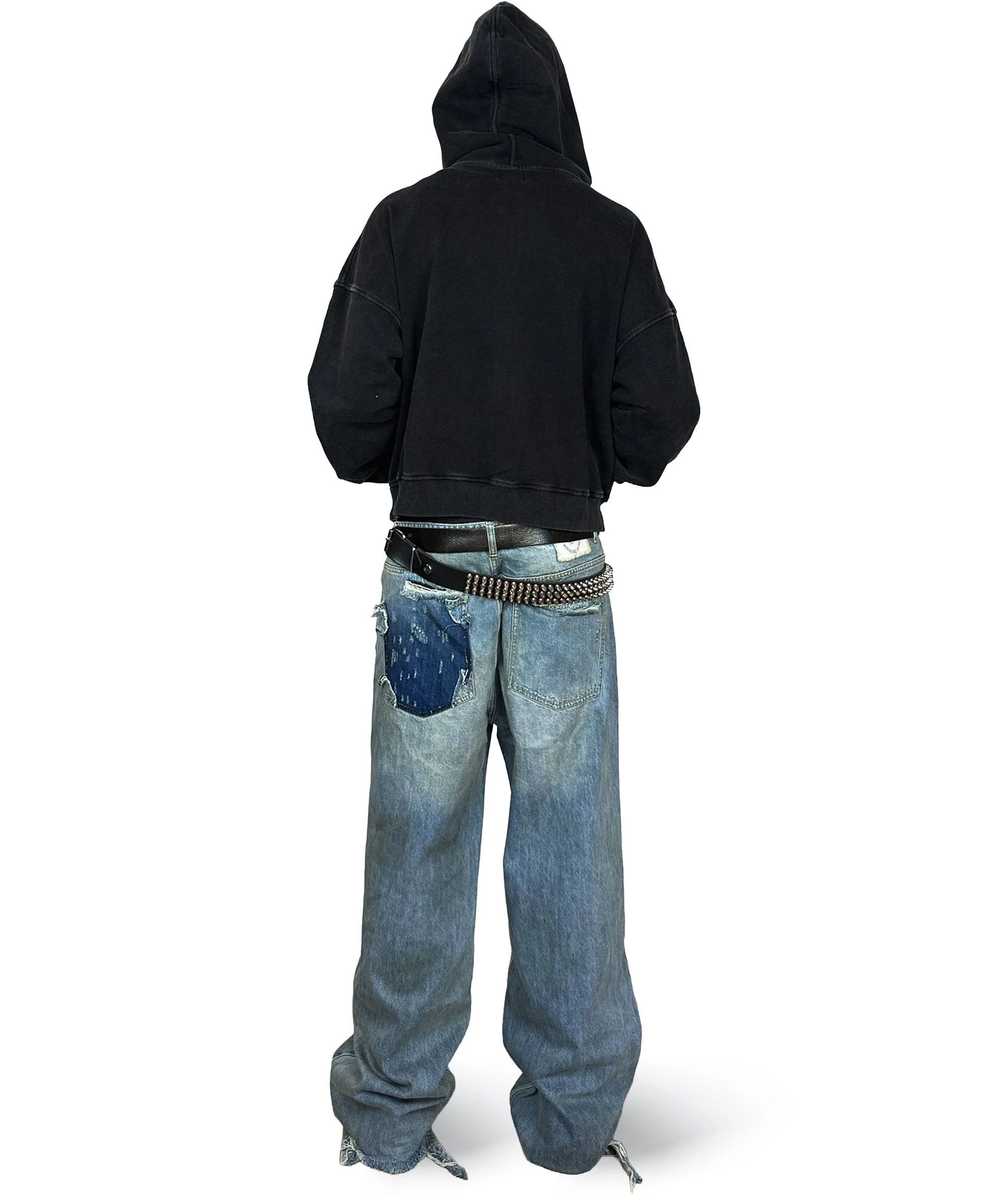 VIOLENCE - OVERSIZED ZIP-HOODIE (WASHED) | UNISEX - Image 15