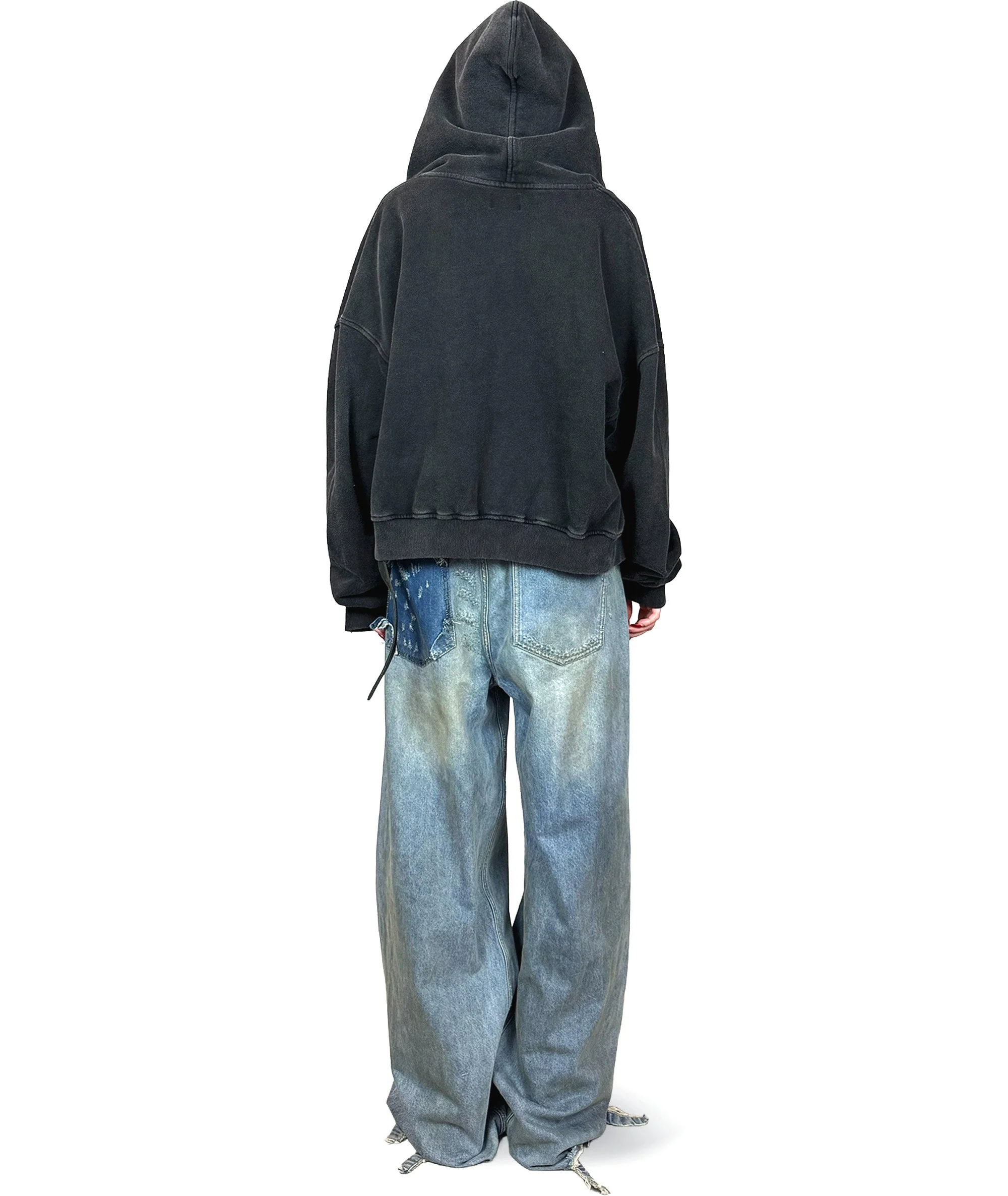 VIOLENCE - OVERSIZED ZIP-HOODIE (WASHED) | UNISEX - Image 17