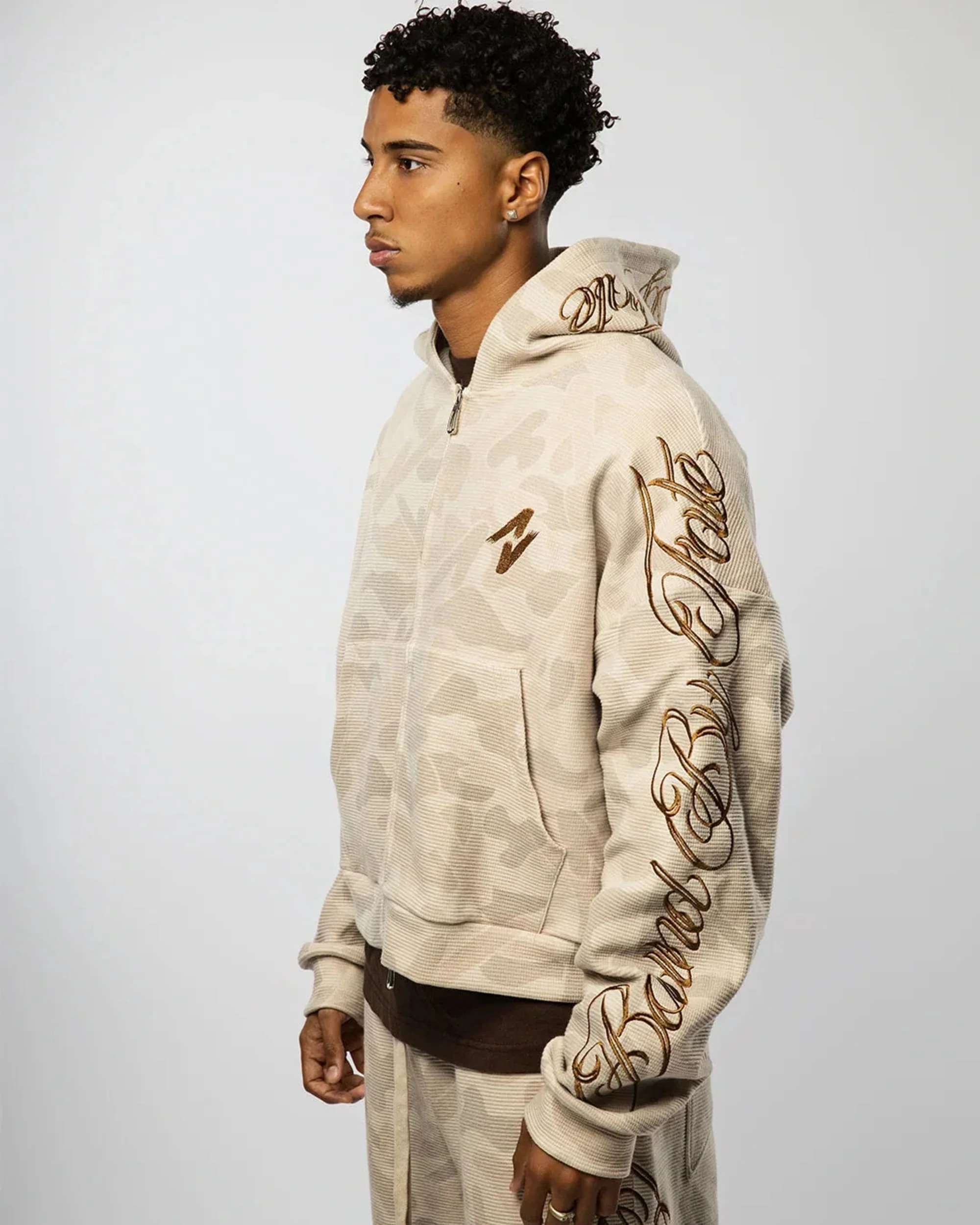 VISIONARY "BOUND BY FATE" CAMO ZIP UP JACKET - Image 2