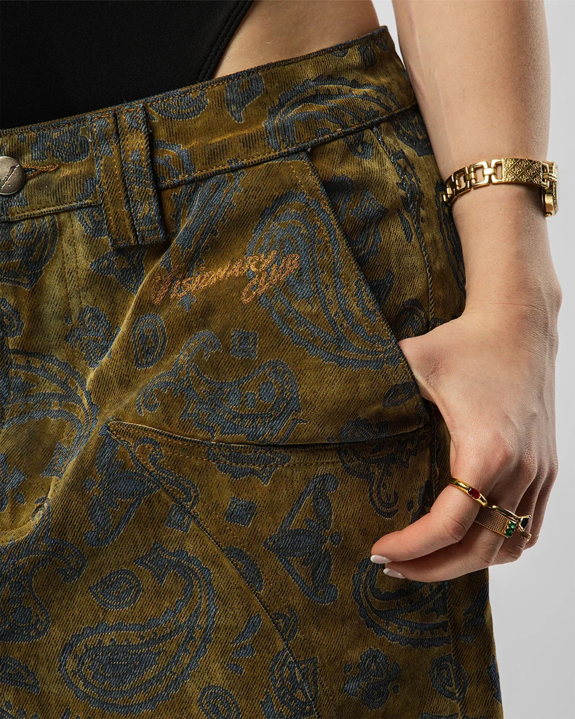 VISIONARY "GRANDMA COUCH" DENIM SHORTS - Image 8